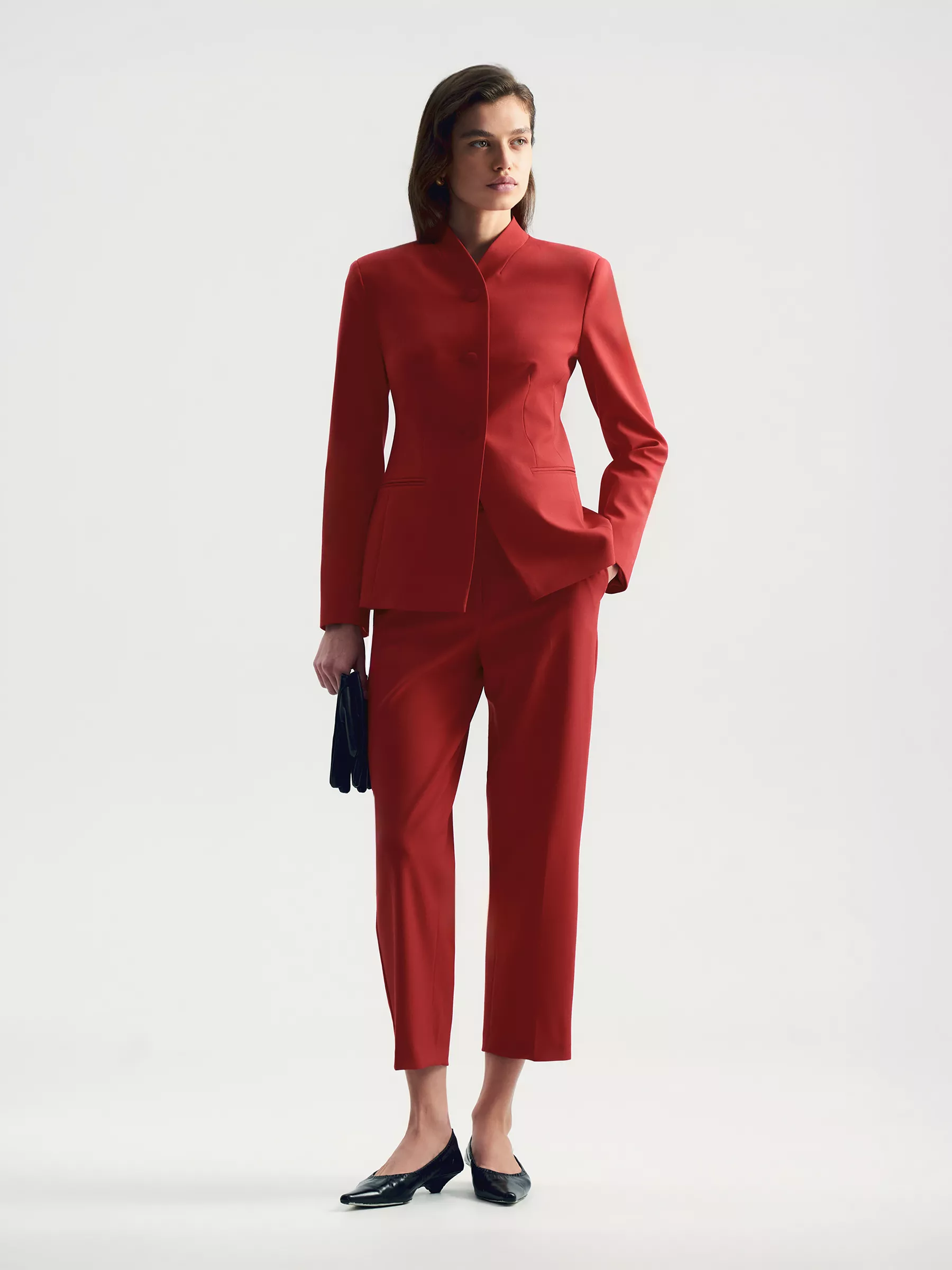 Жакет без лацканов