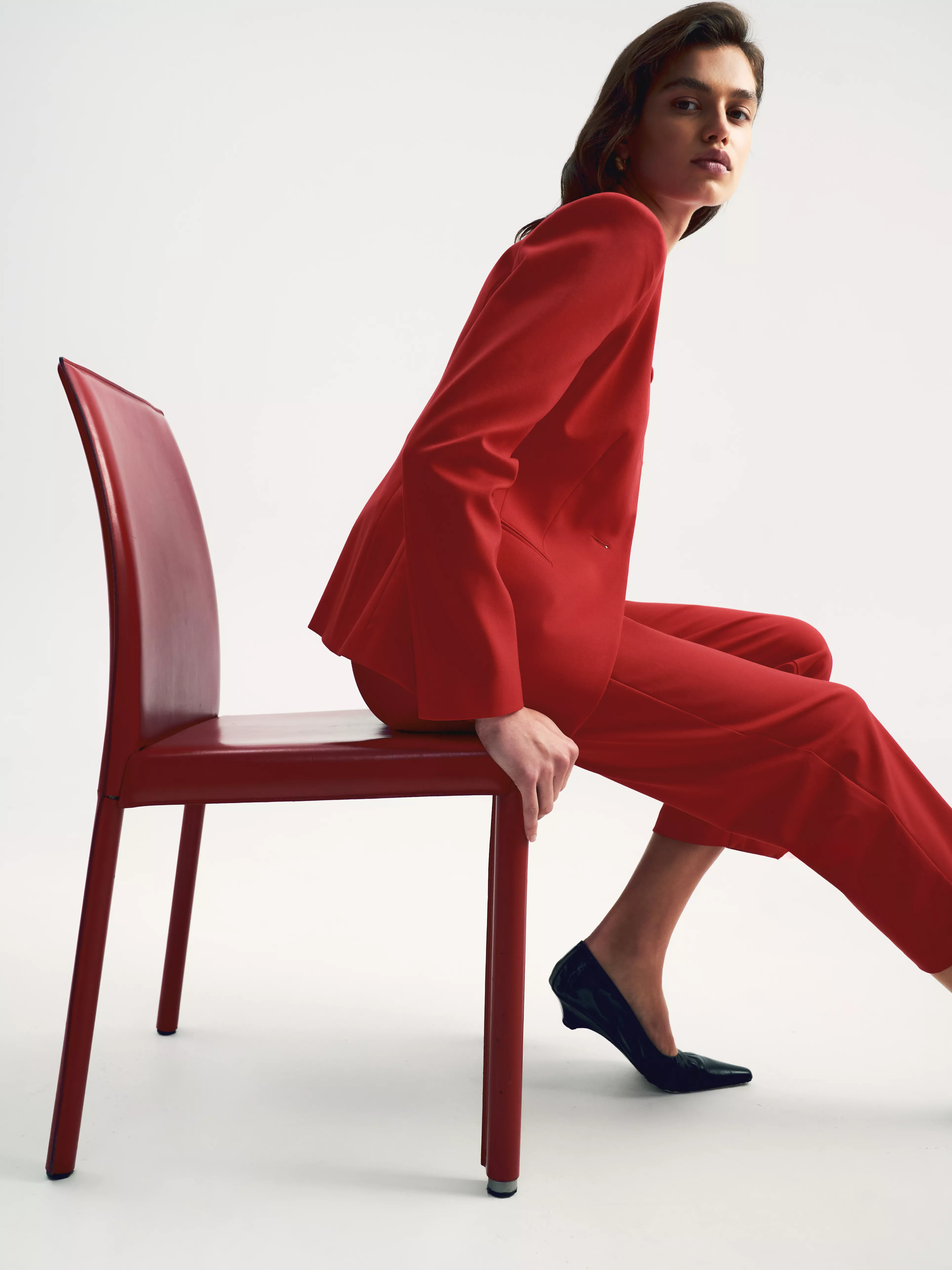 Жакет без лацканов