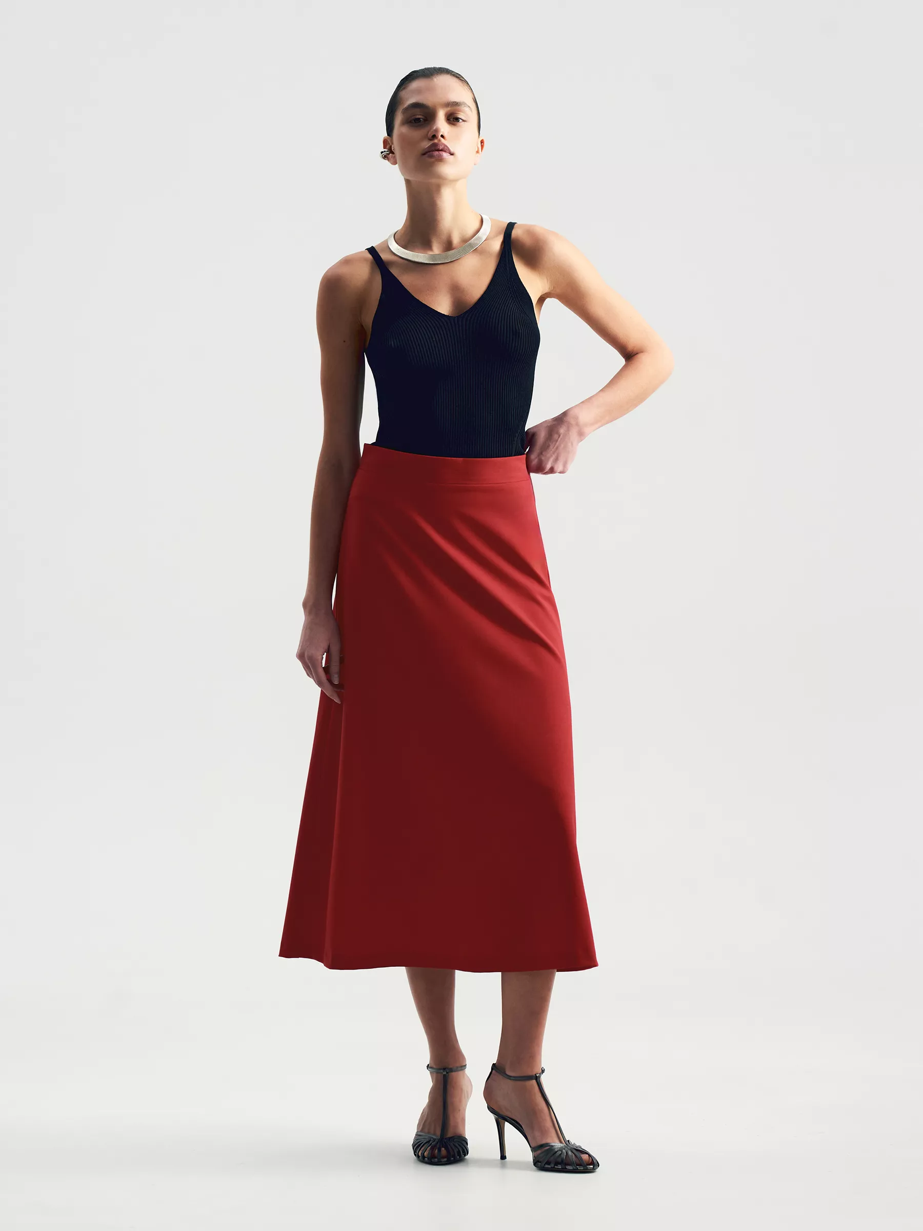 Юбка А-силуэта