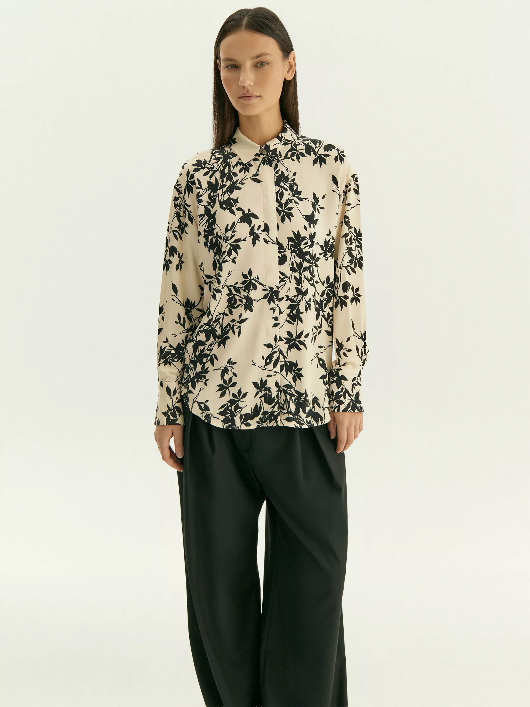 Рубашка из вискозы