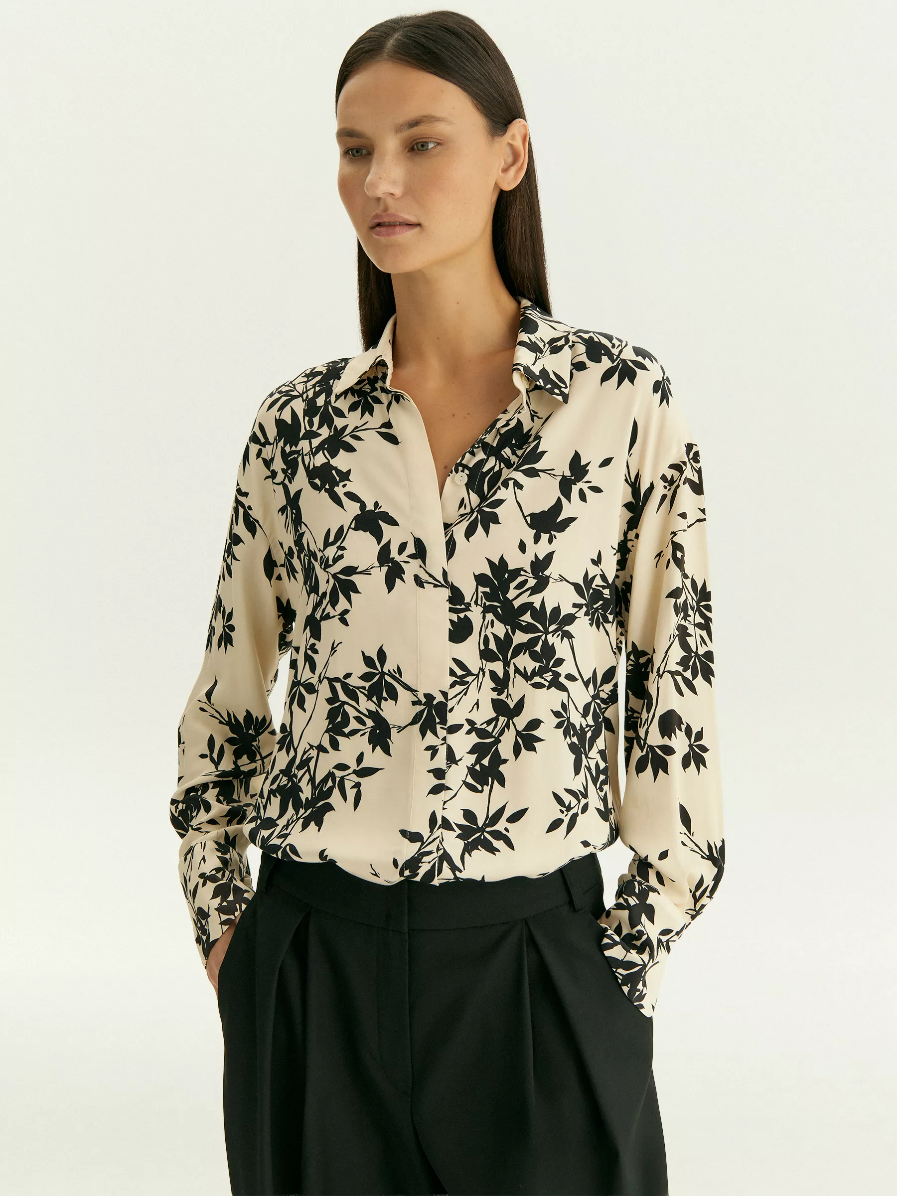 Рубашка из вискозы