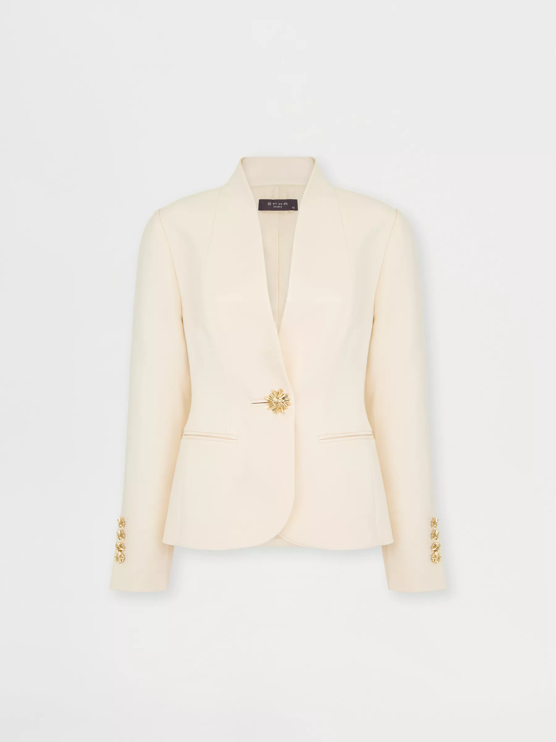 Жакет без лацканов