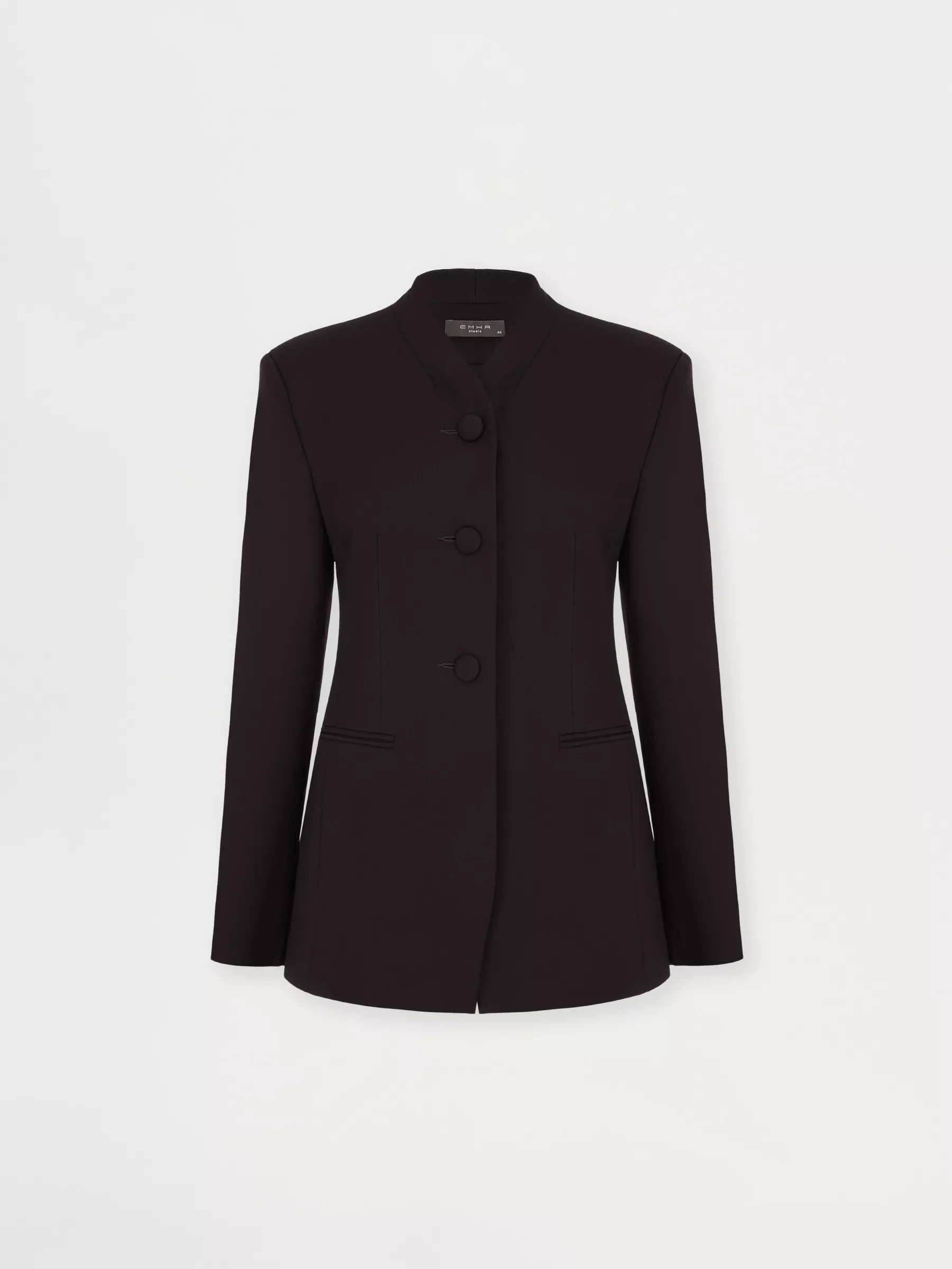 Жакет без лацканов