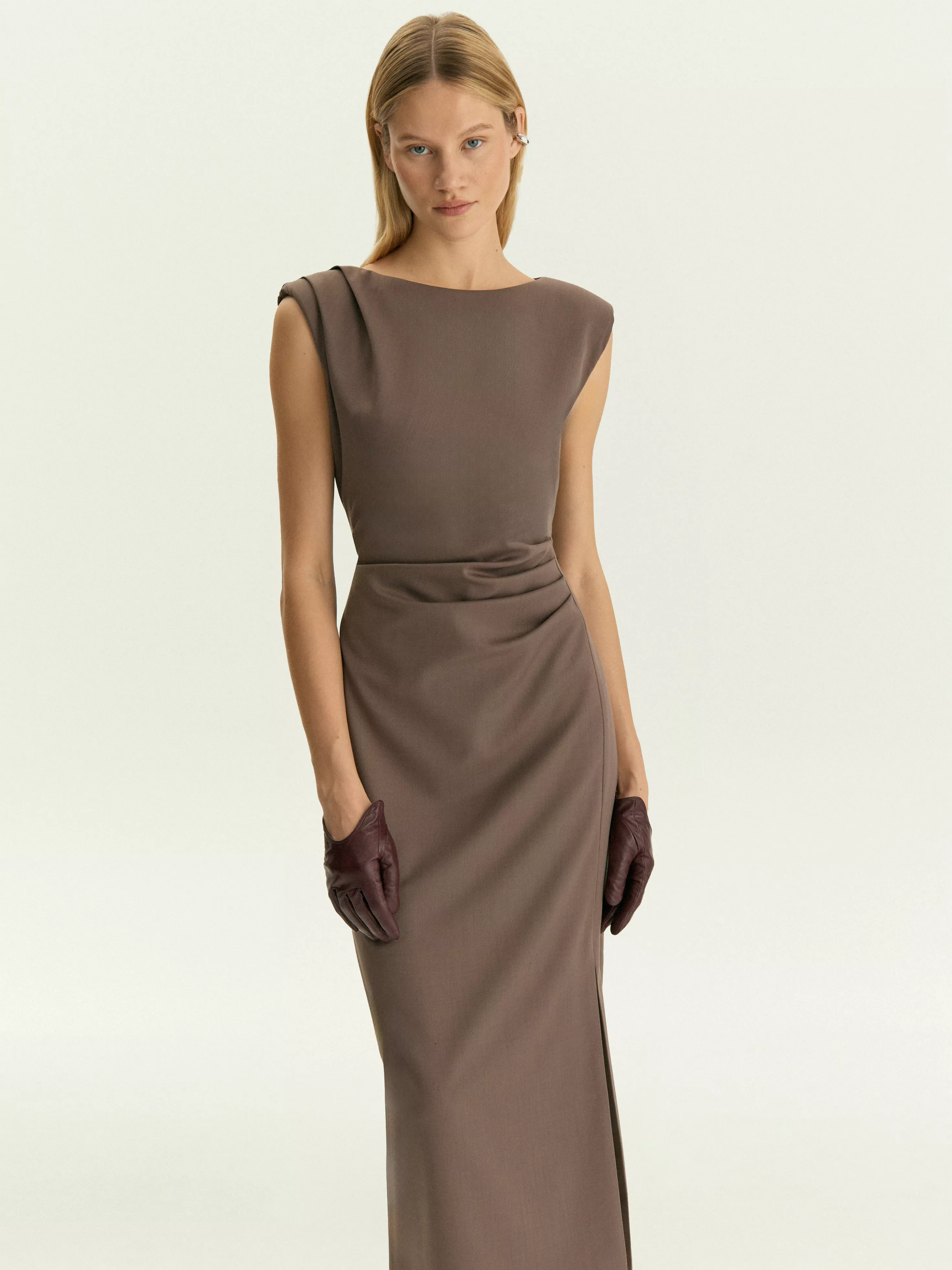 Платье PL1678/trufel