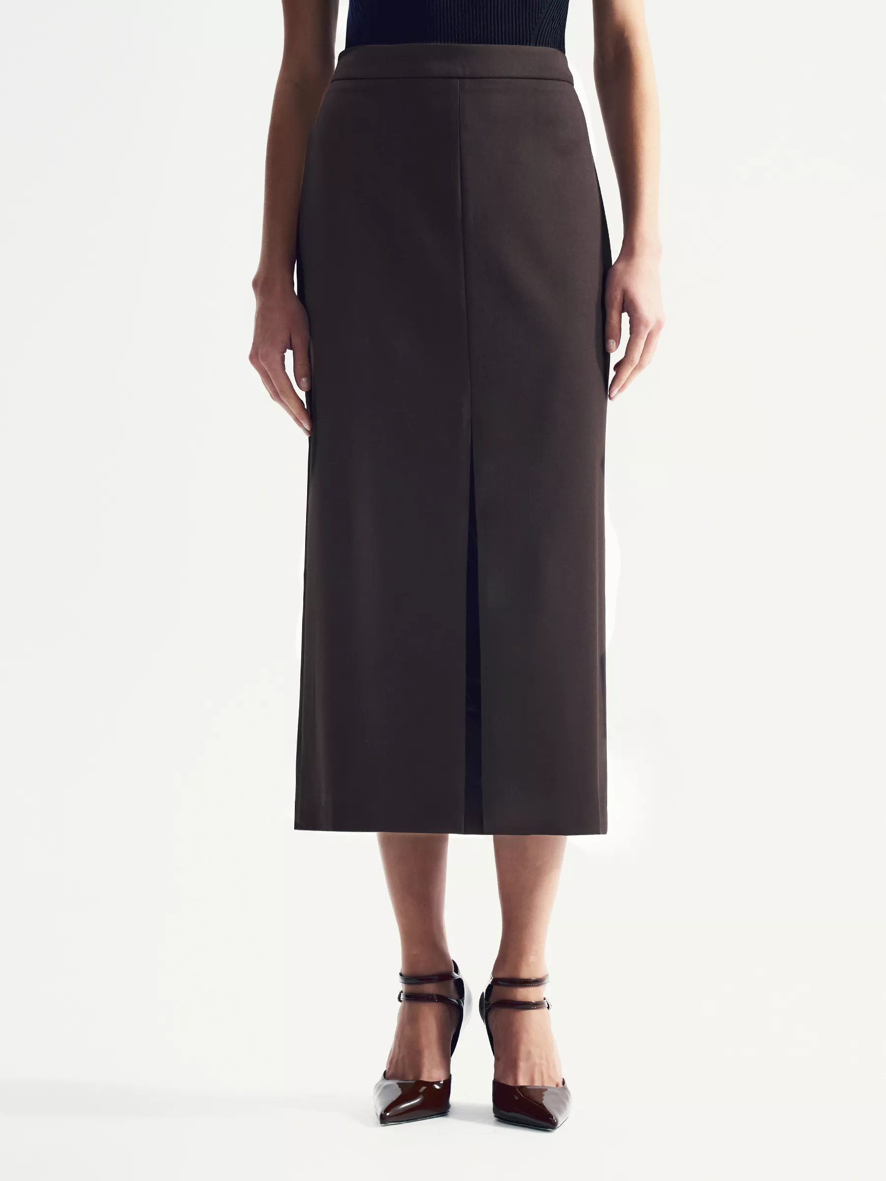 Юбка S1075/brownie