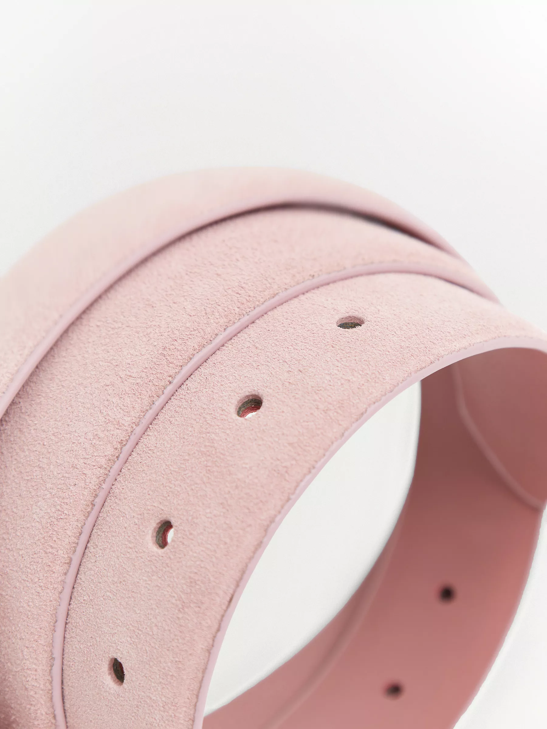 Ремень из натуральной замши