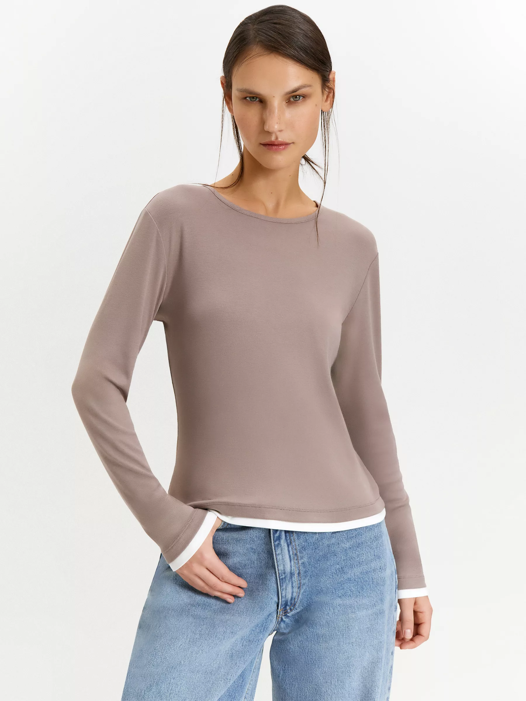 Лонгслив B3004/moccoso