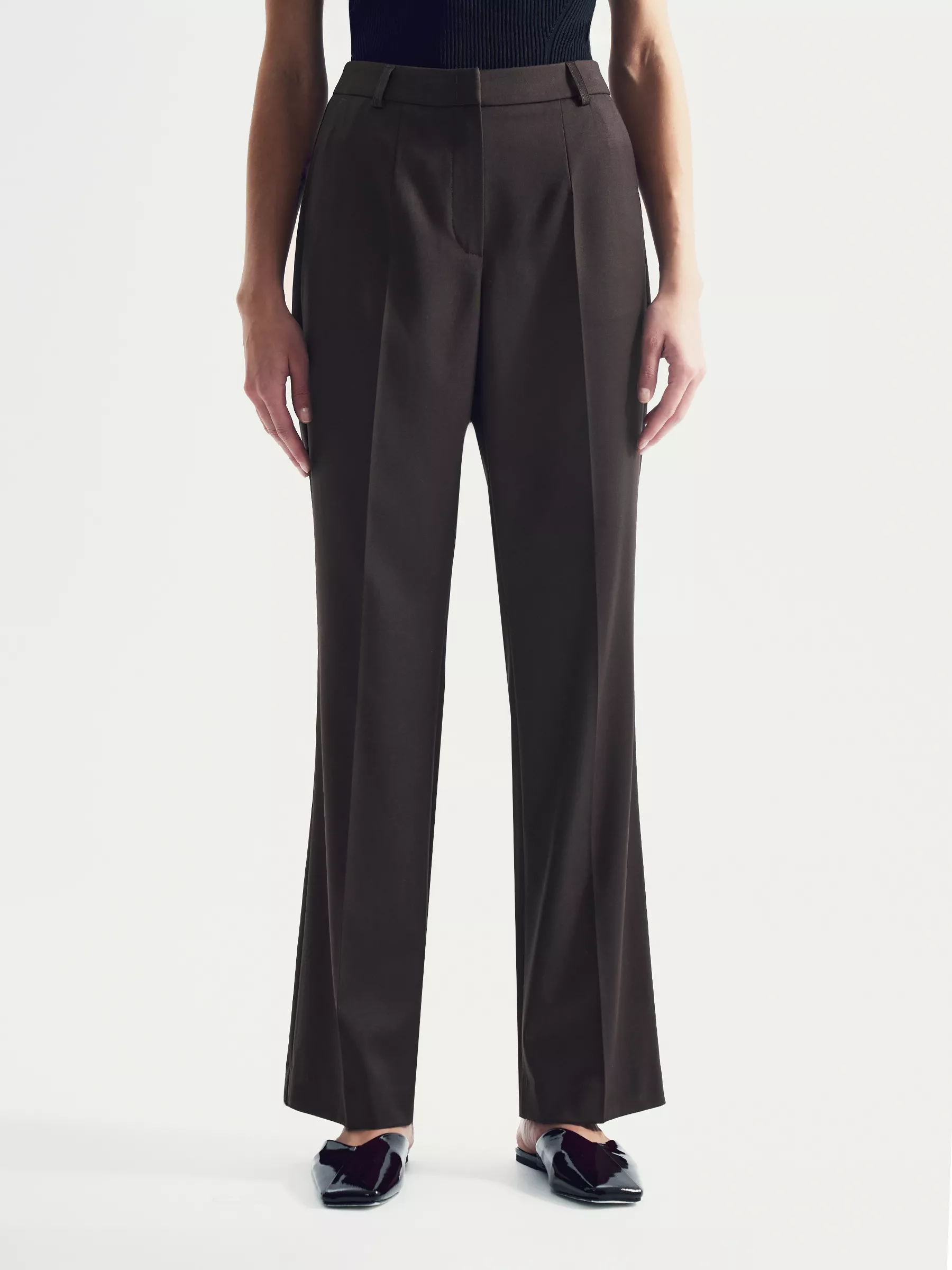 Брюки D483/brownie