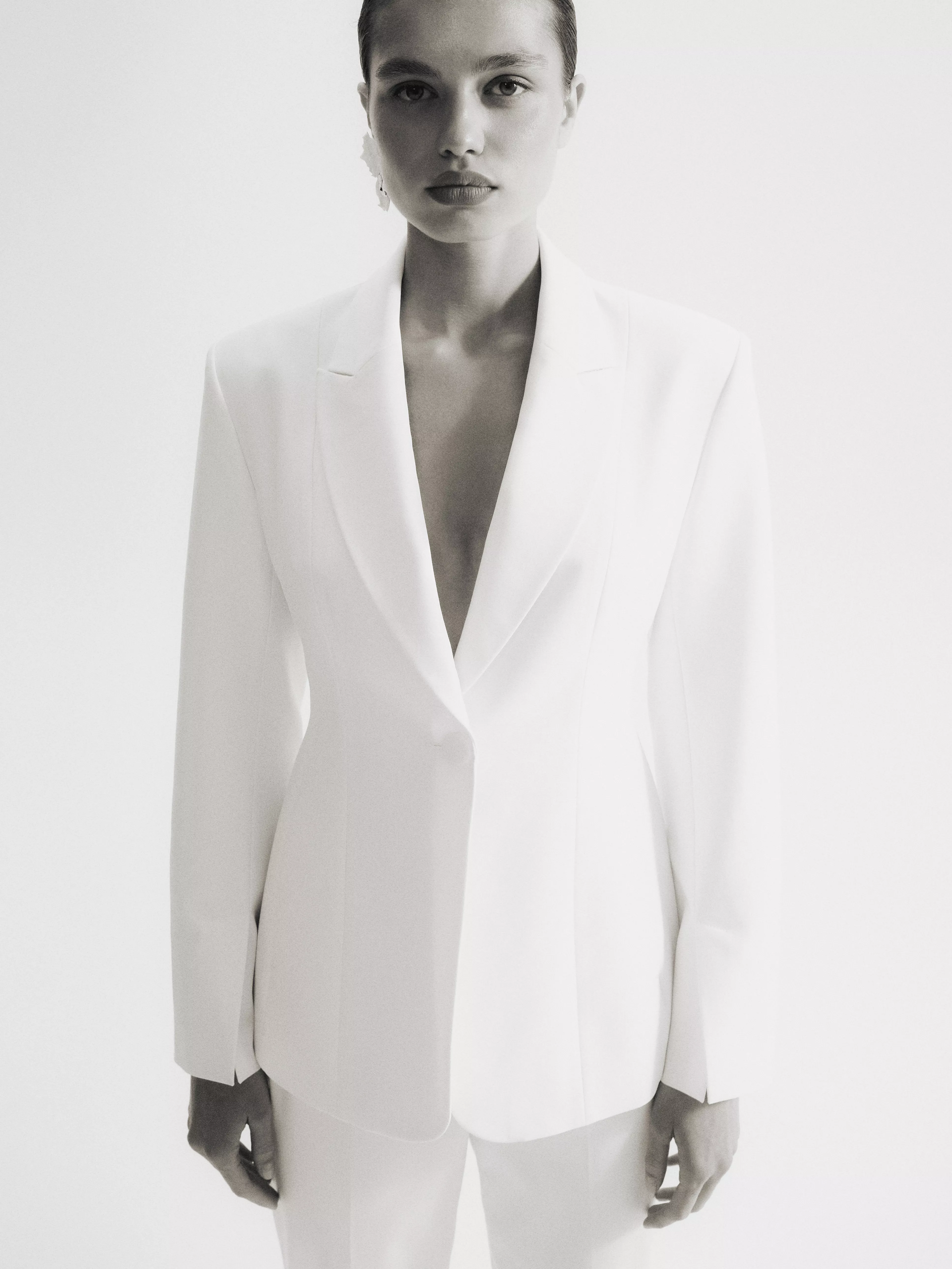 Жакет приталенного кроя