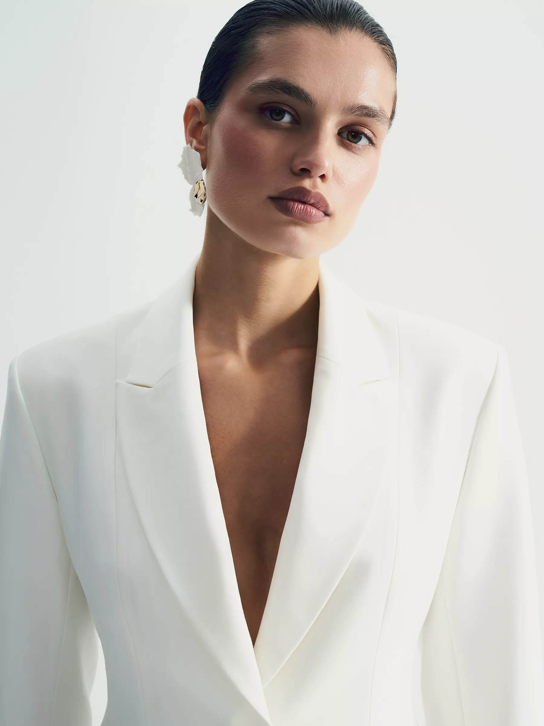 Жакет приталенного кроя