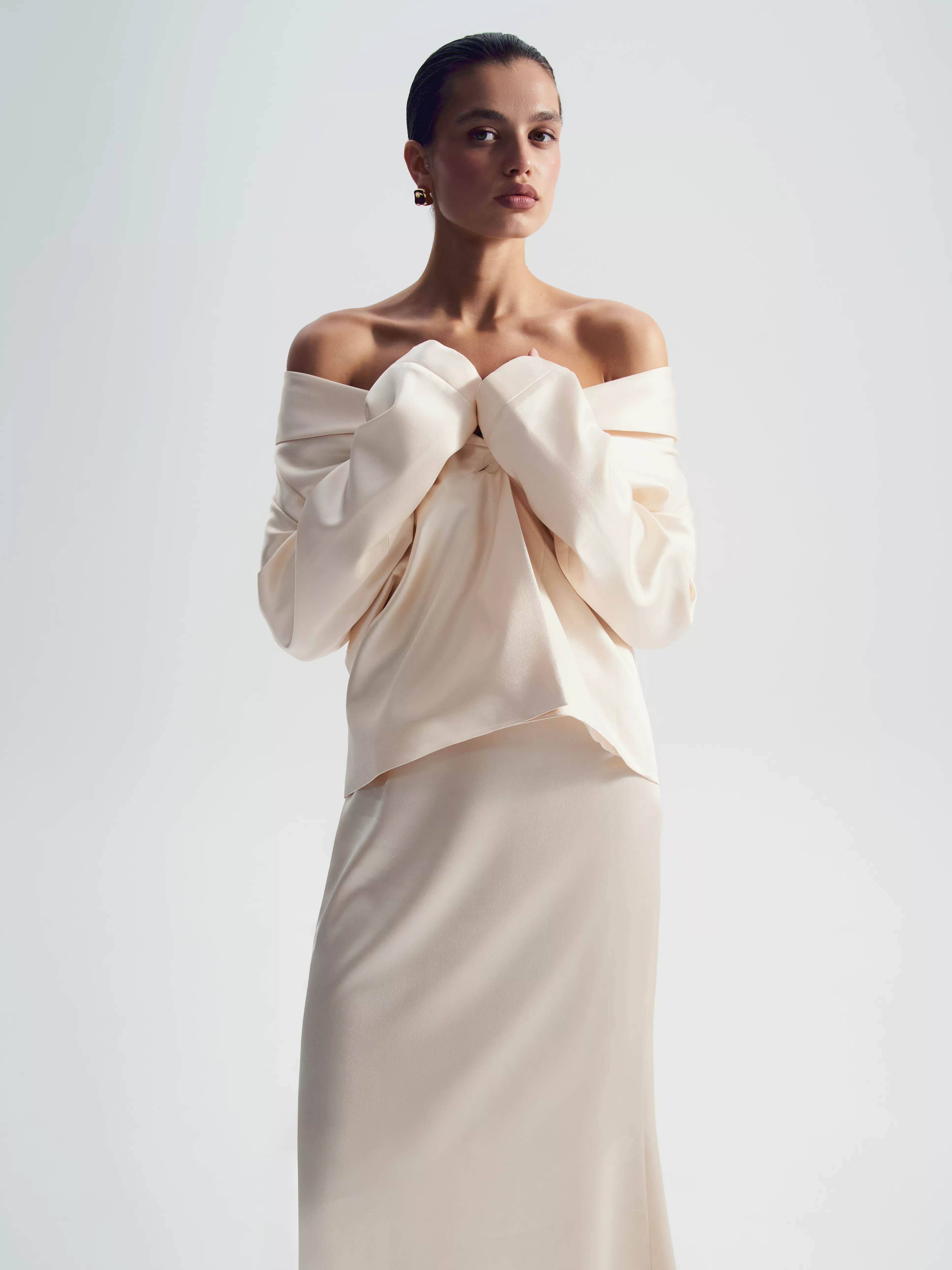 Жакет с поясом