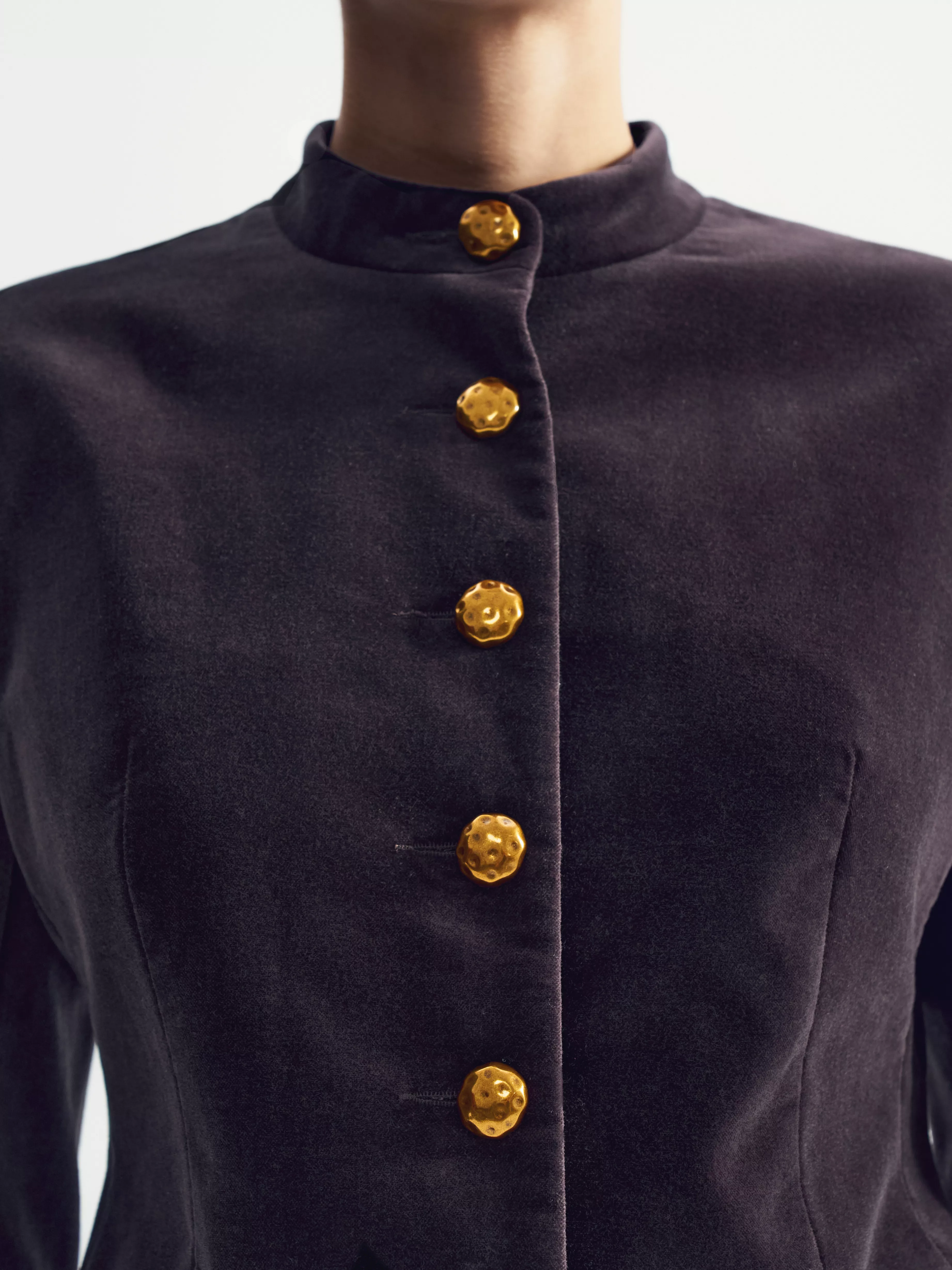 Жакет без лацканов