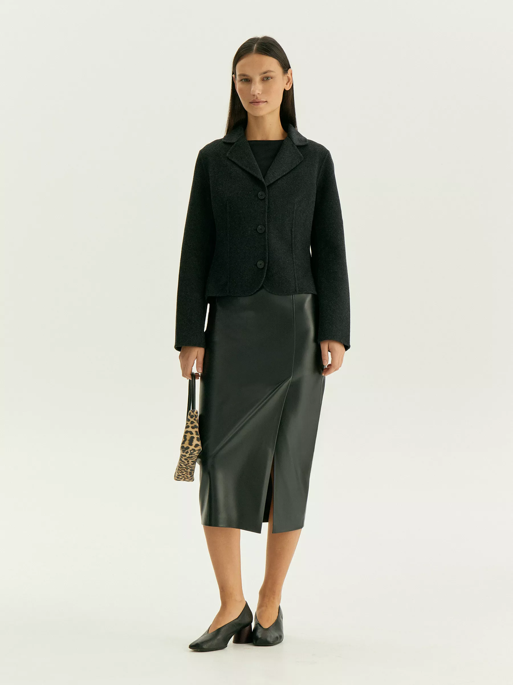 Однобортный жакет