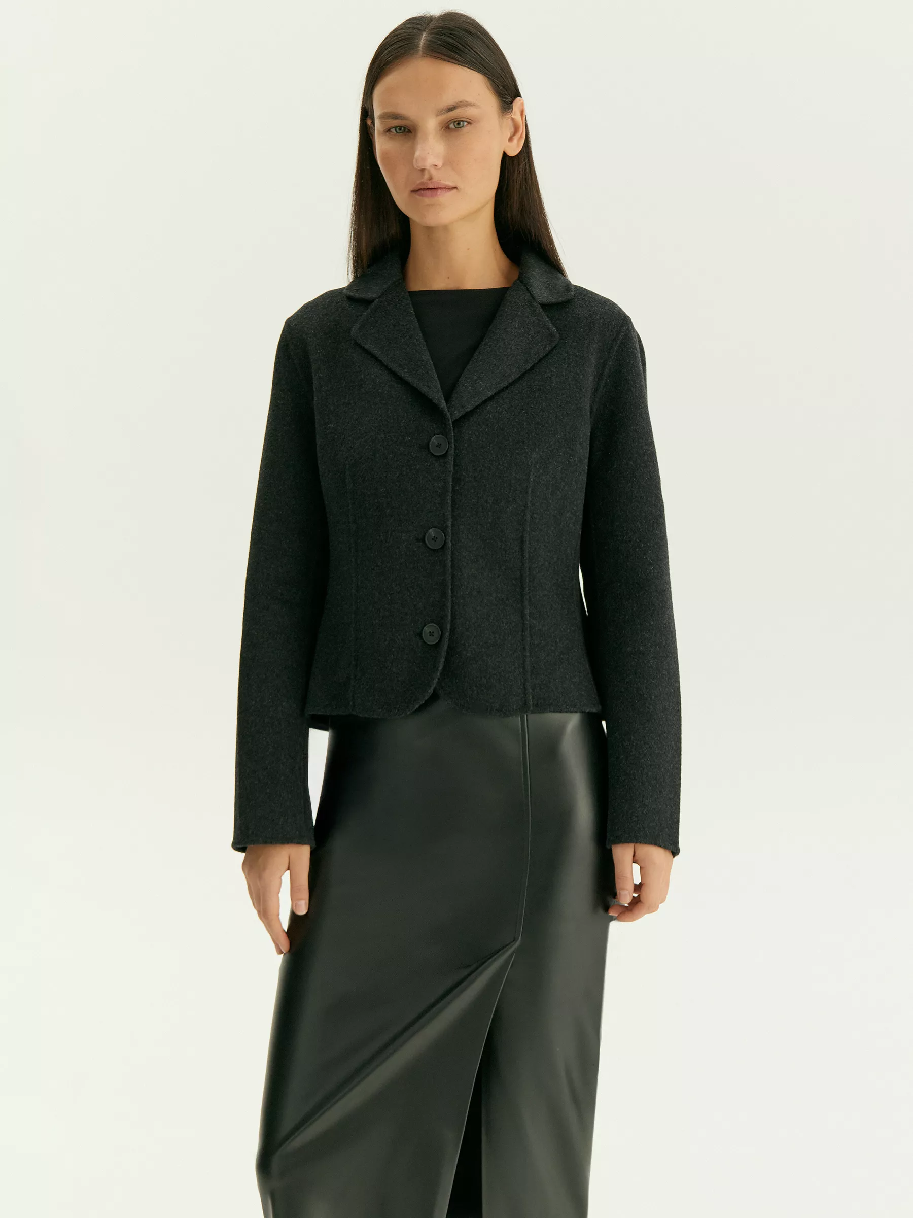 Однобортный жакет