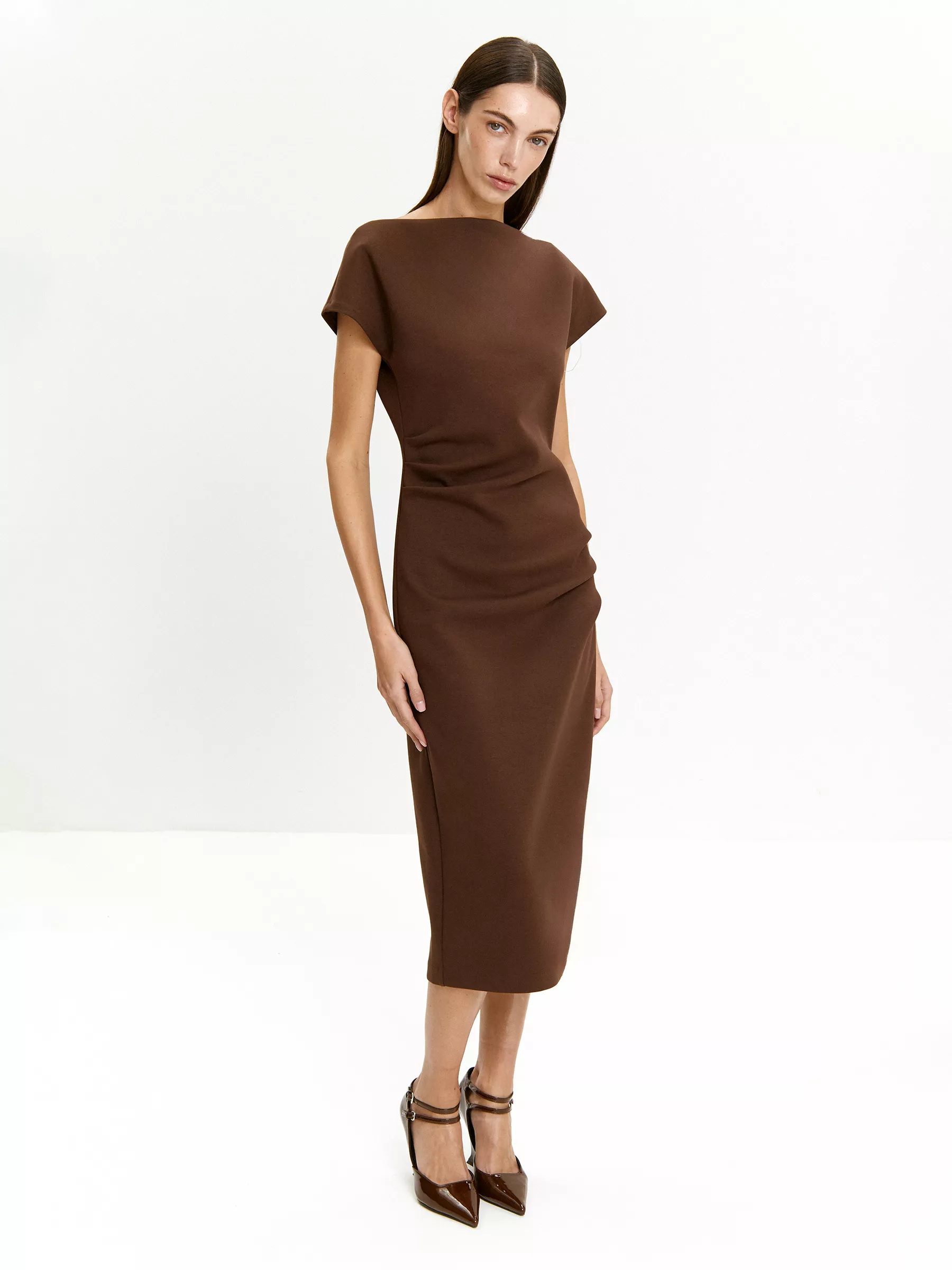 Платье PL1583/crayon