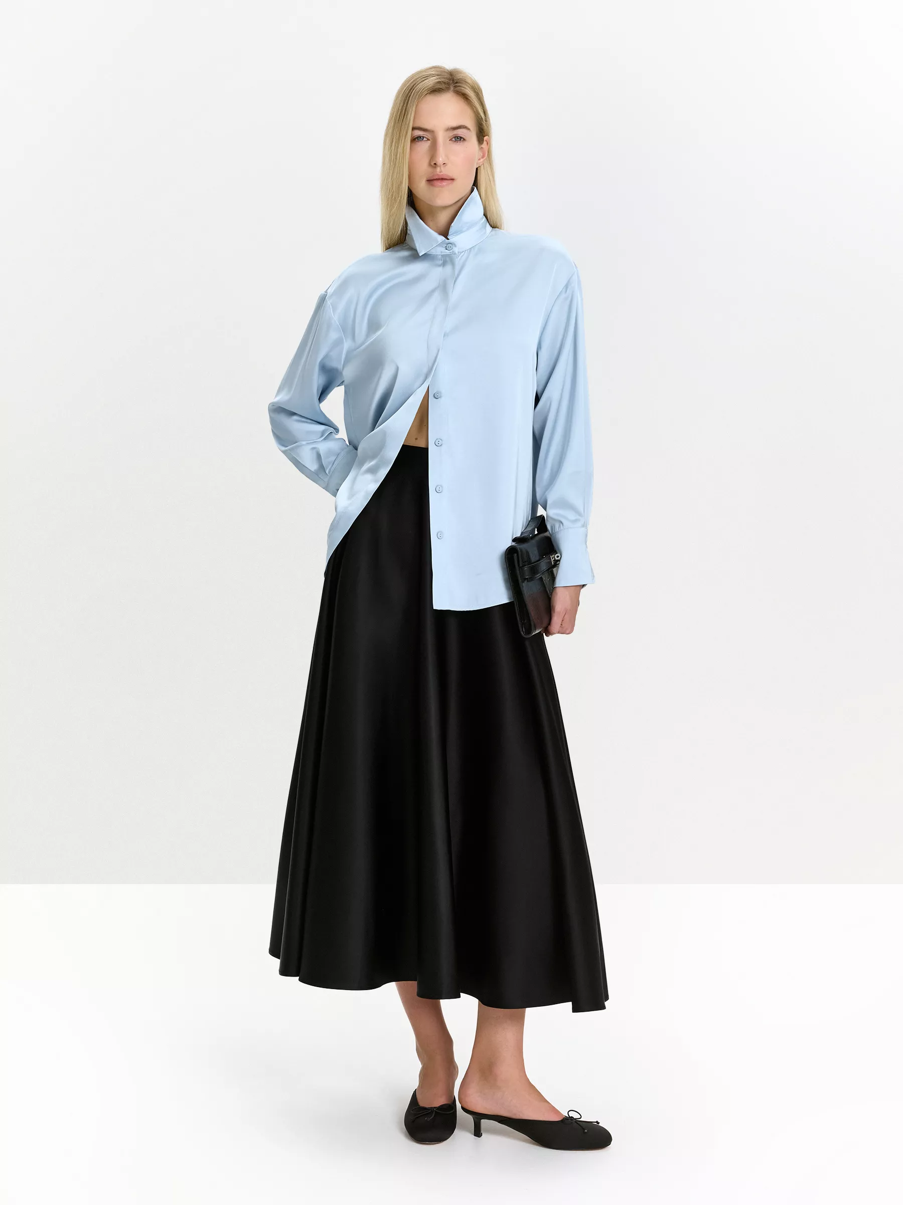 Юбка а-силуэта