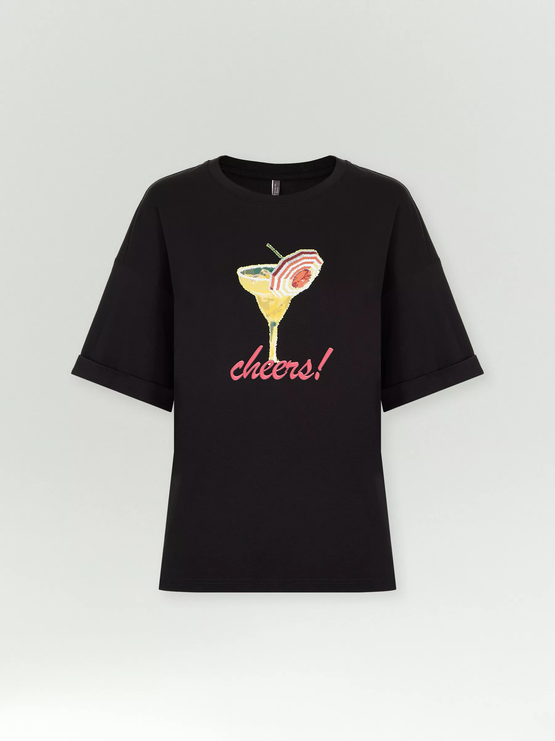 Футболка B2786/cheers black
