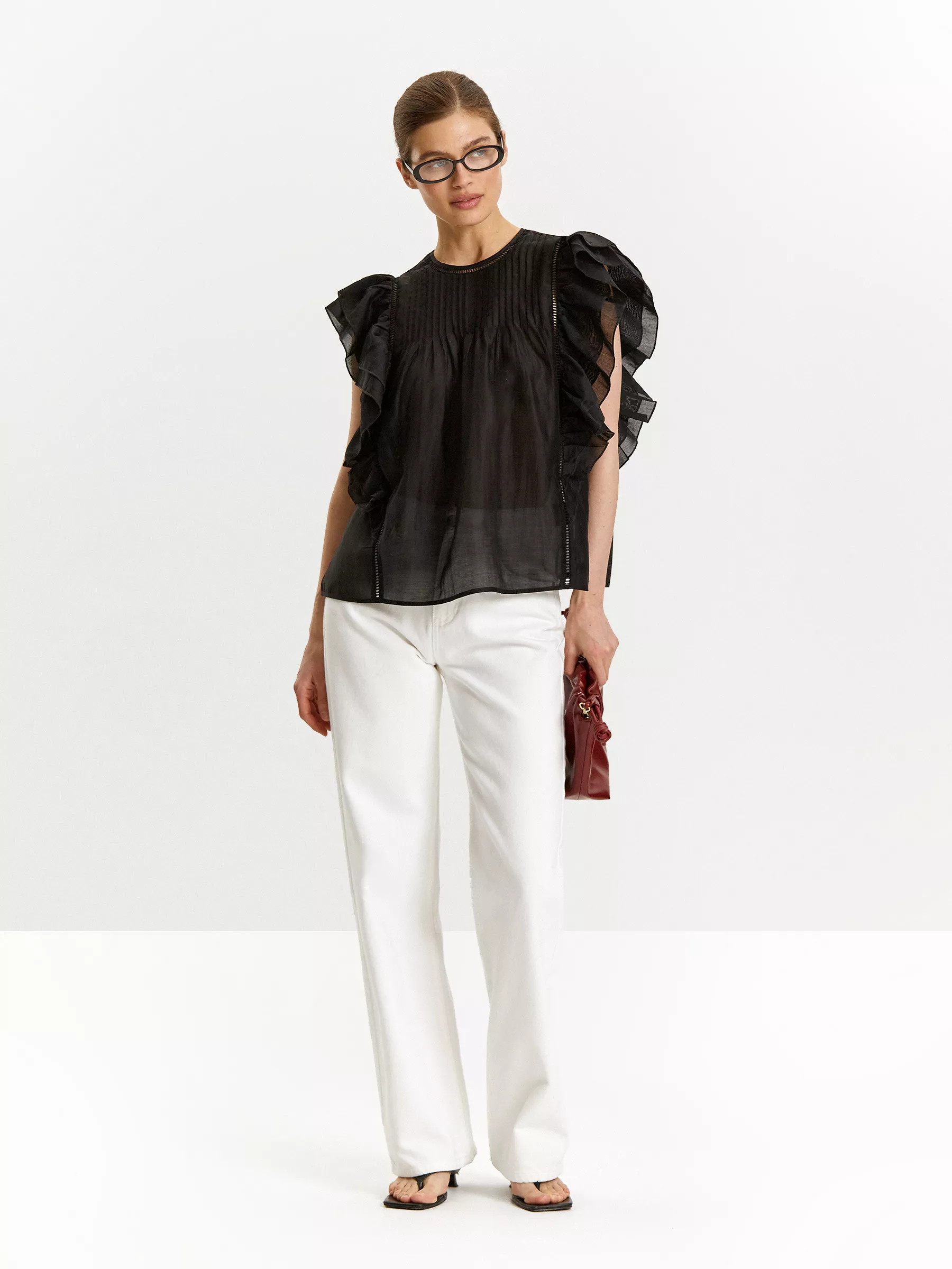 Блуза из тенсела