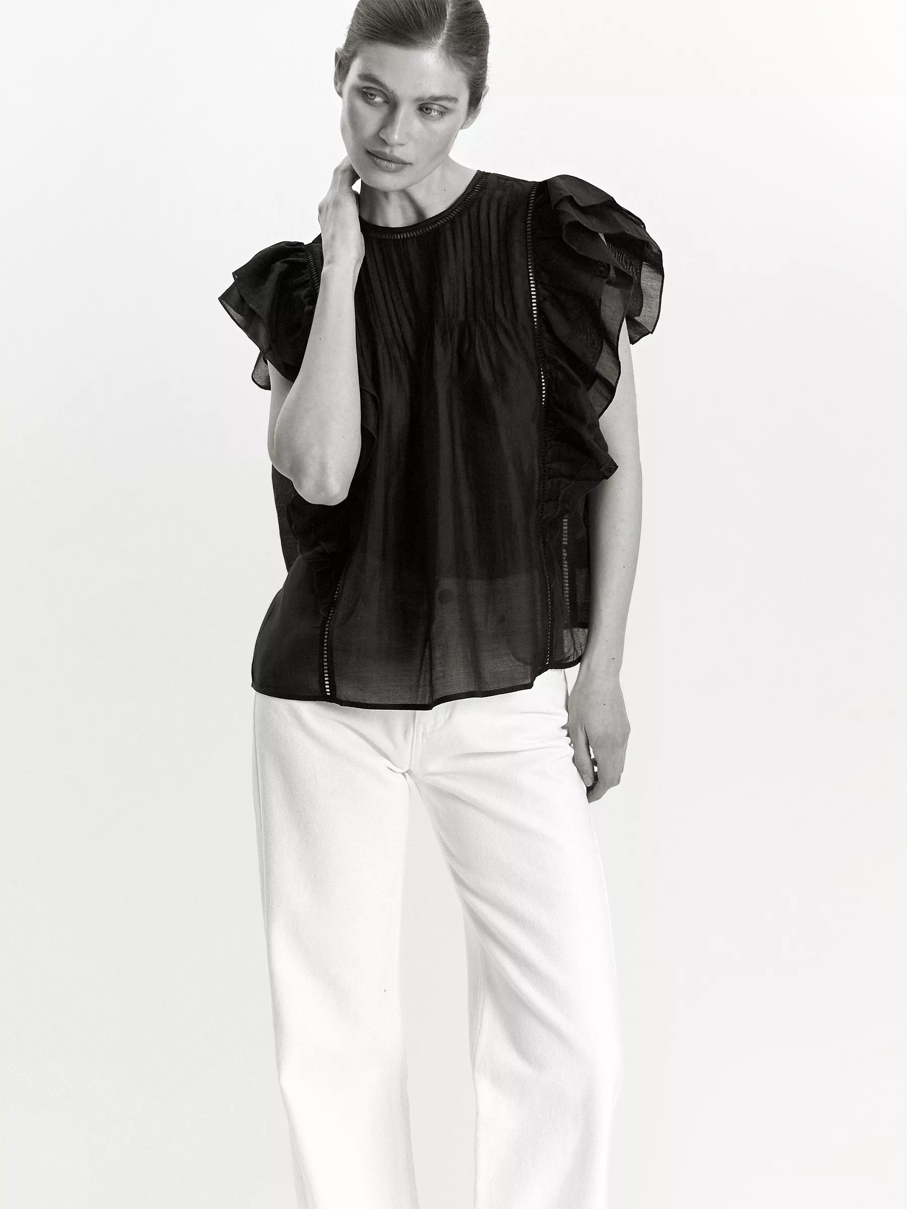 Блуза из тенсела