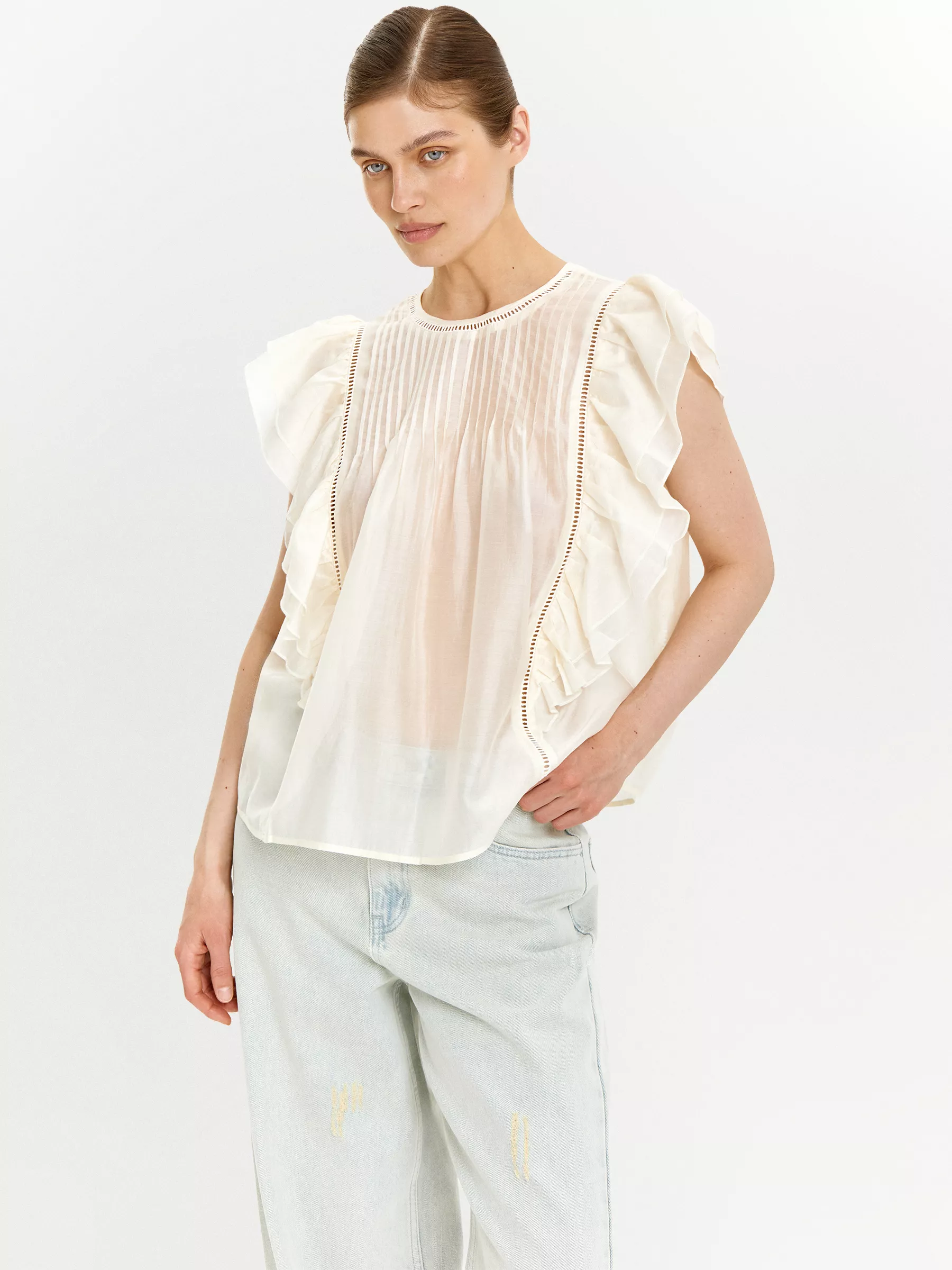 Блуза из тенсела