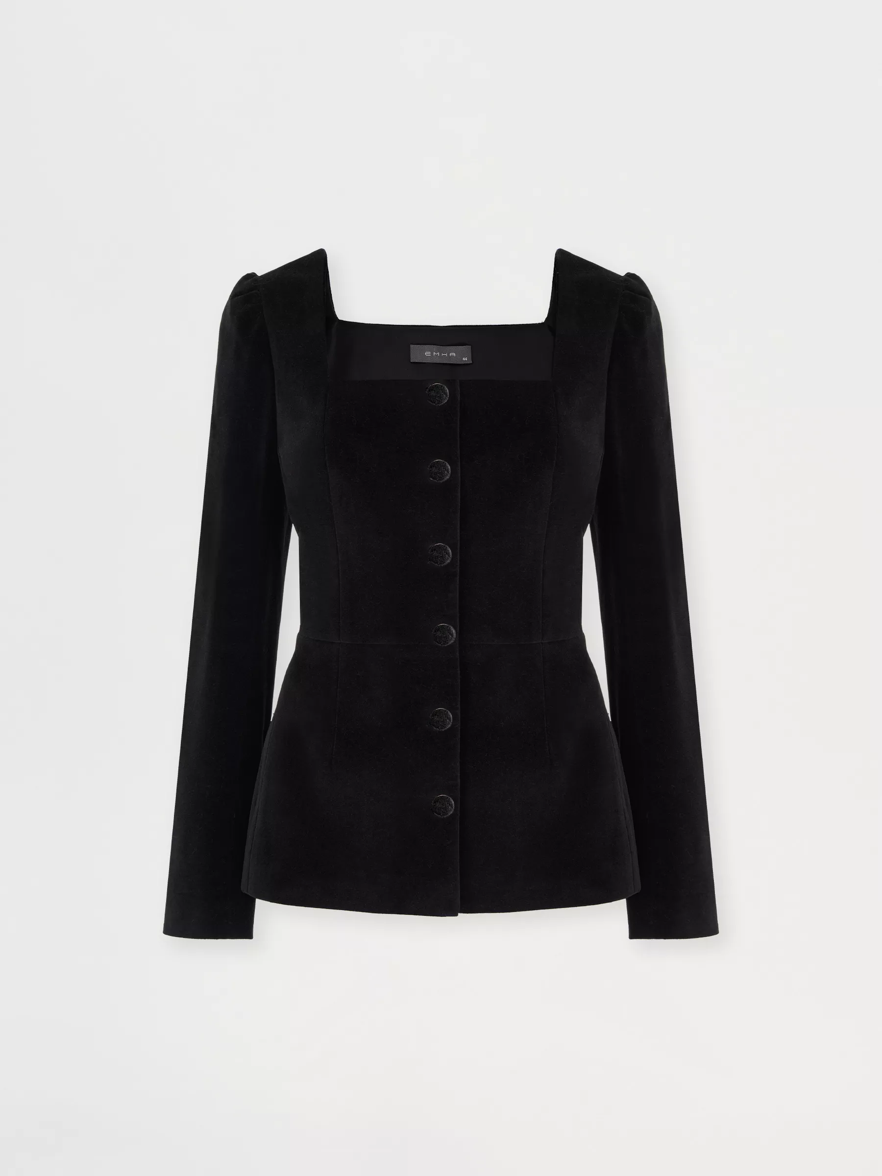 Жакет без лацканов