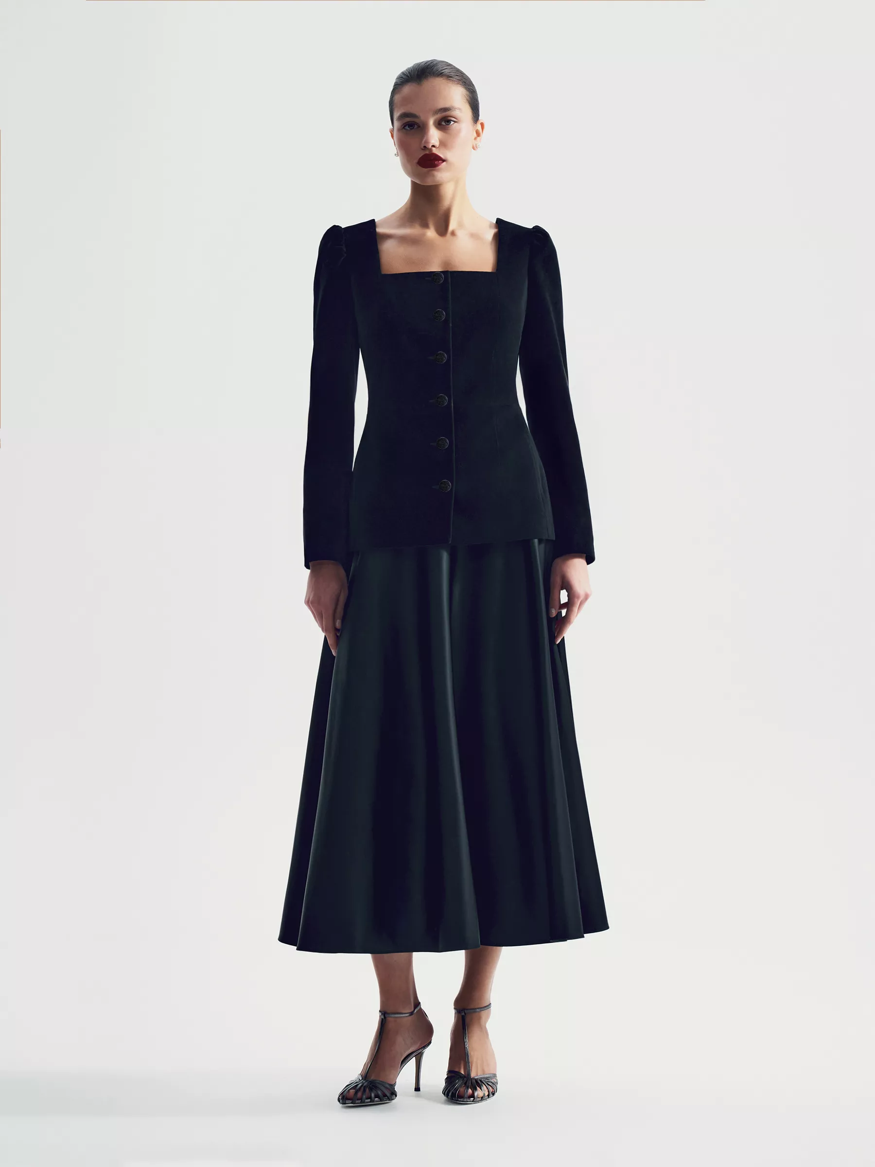 Жакет без лацканов