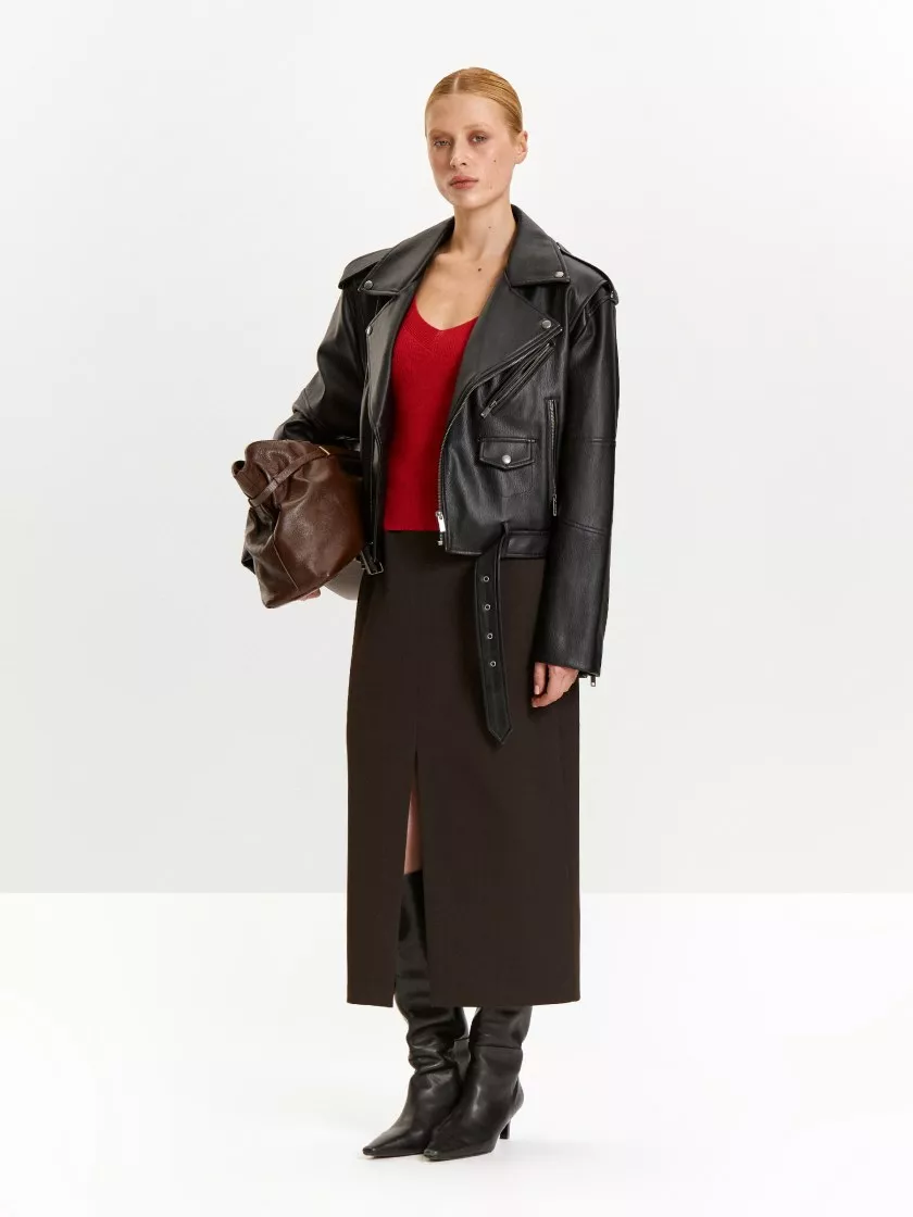 Куртка N098/blackor