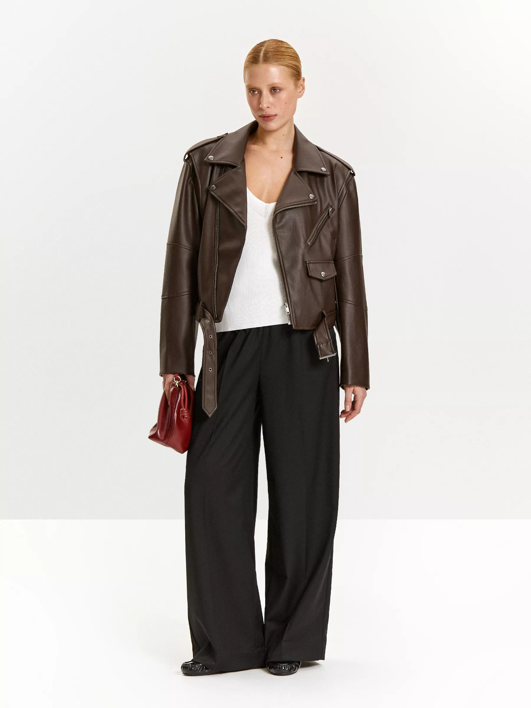 Косуха из экокожи