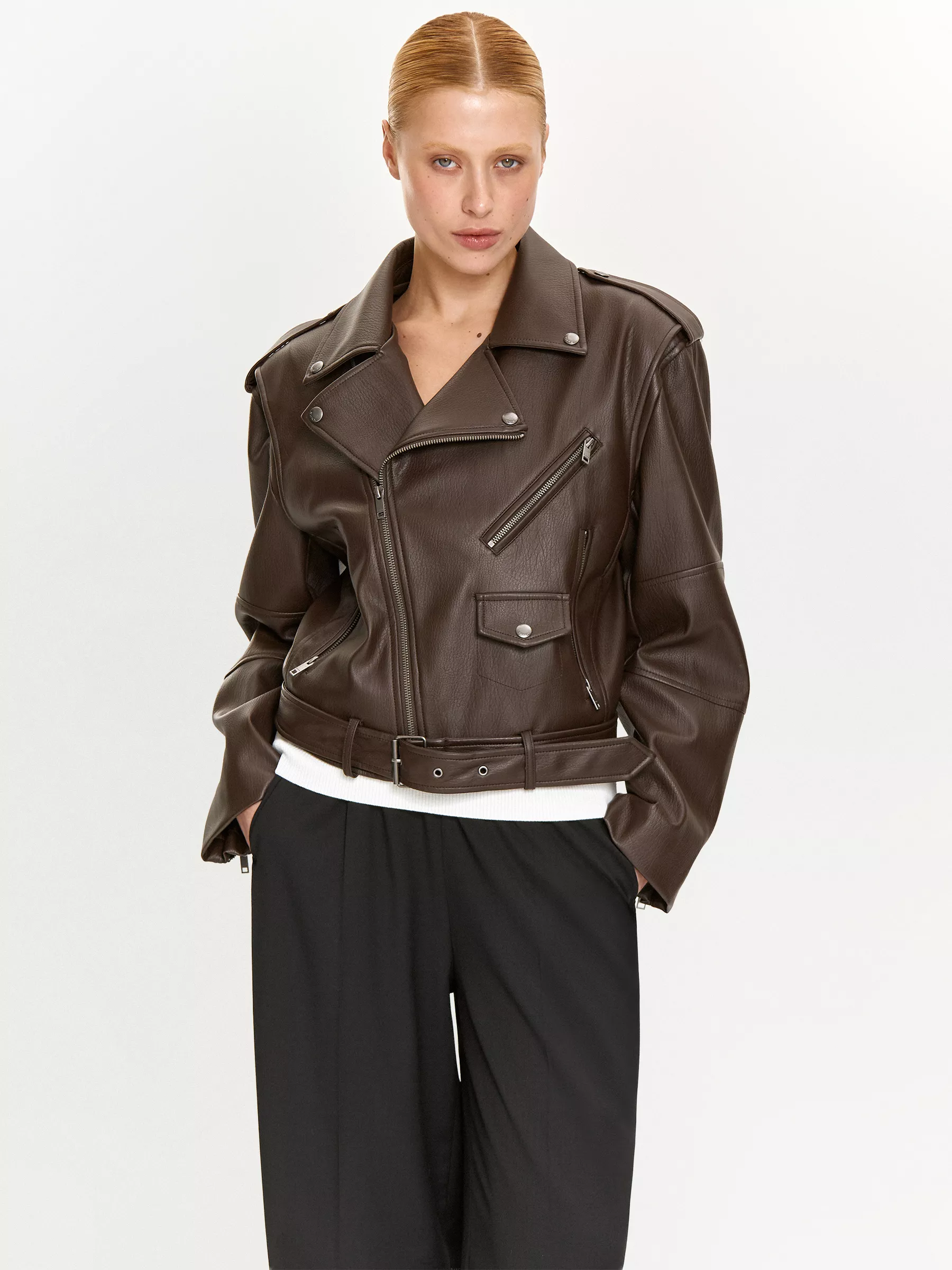 Косуха из экокожи