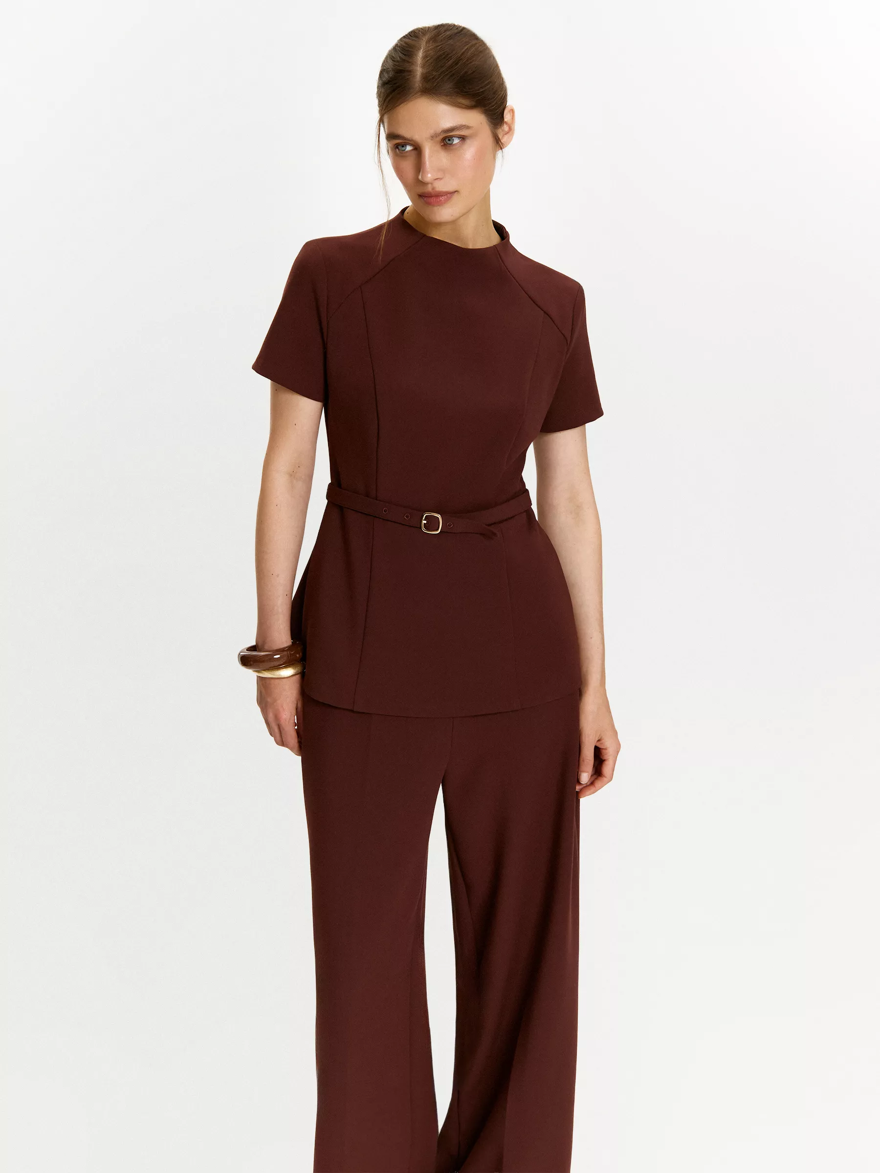 Блузка B3265/marron