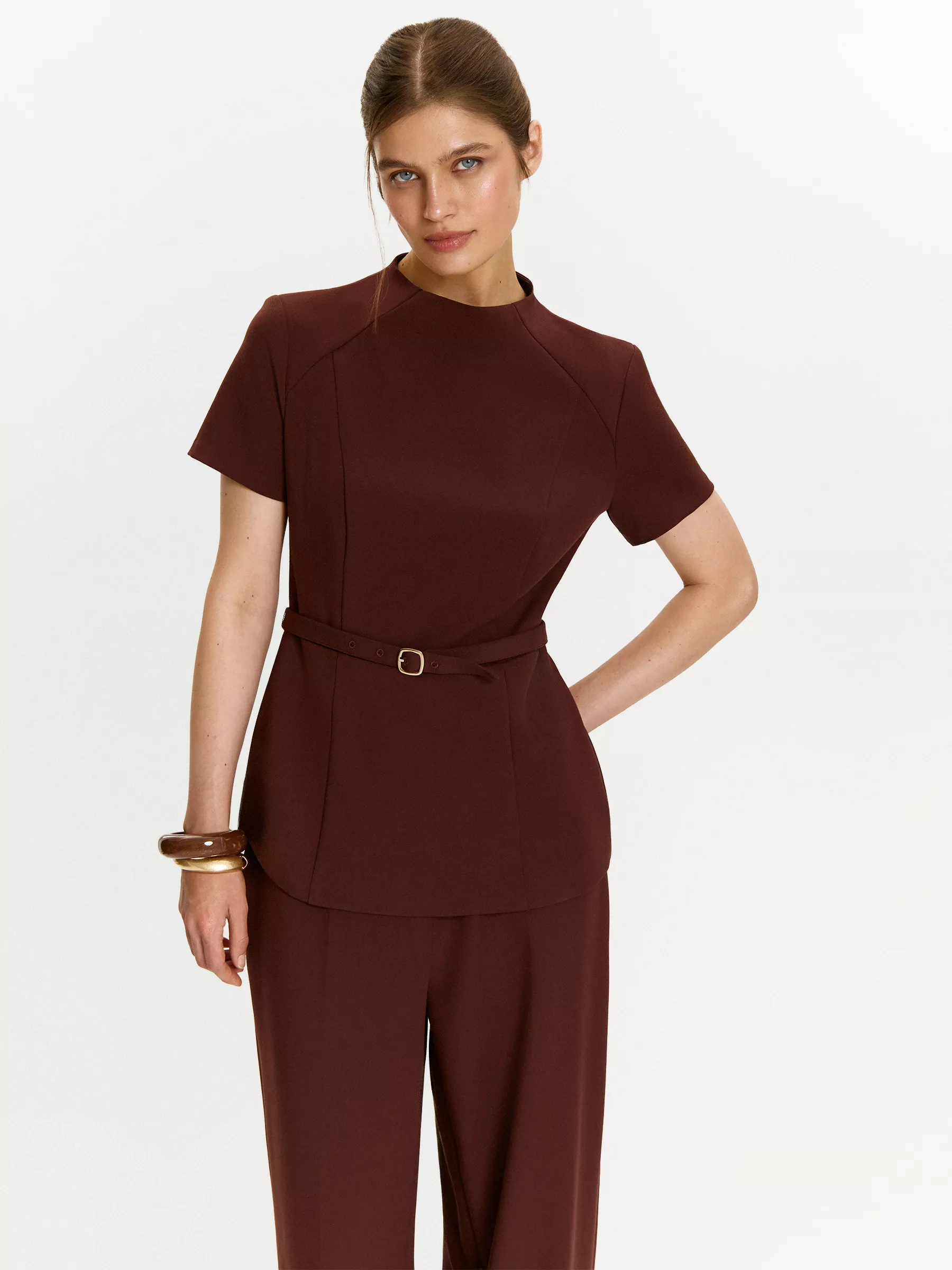 Блузка B3265/marron