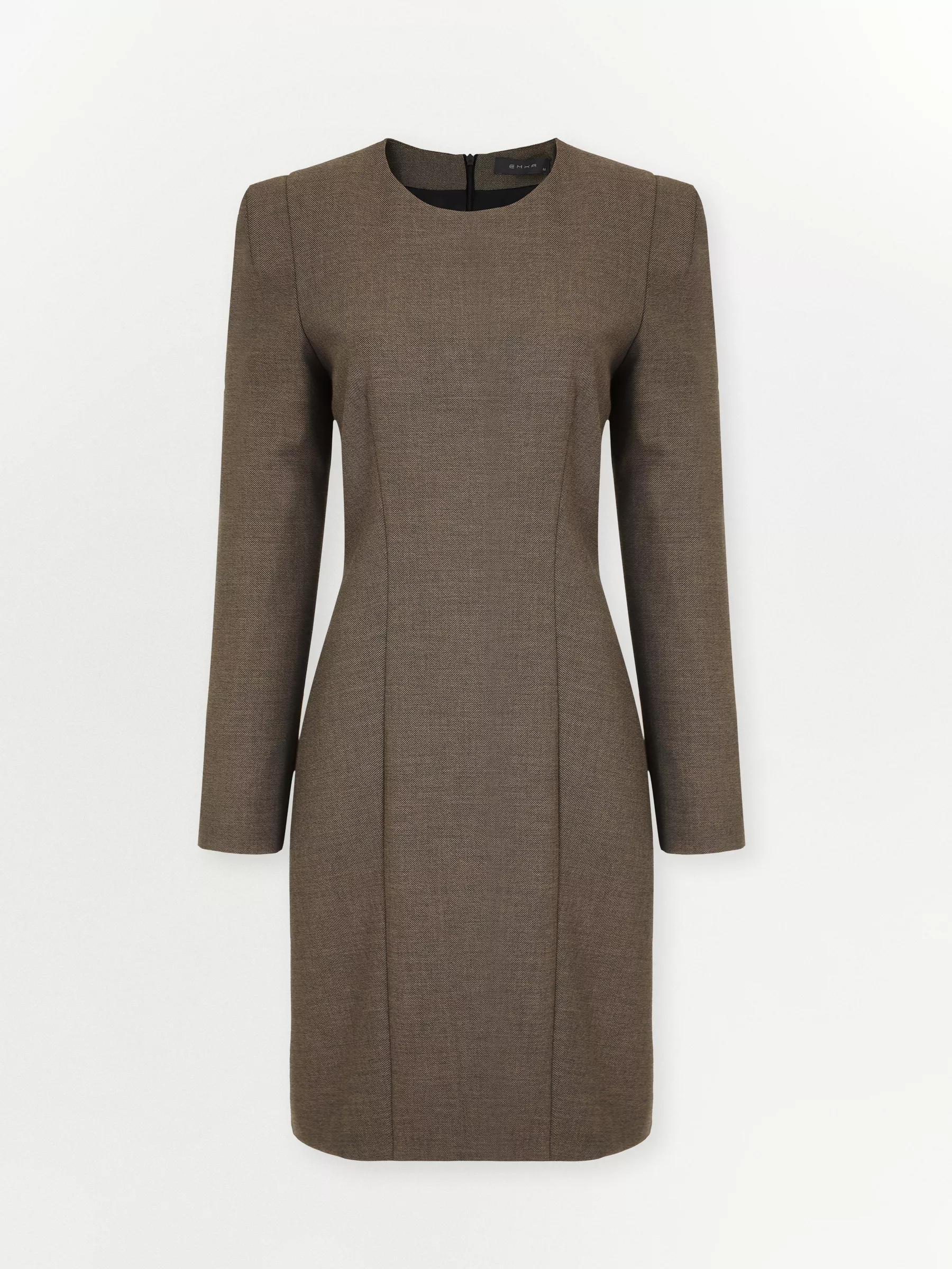 Платье PL1683/choco