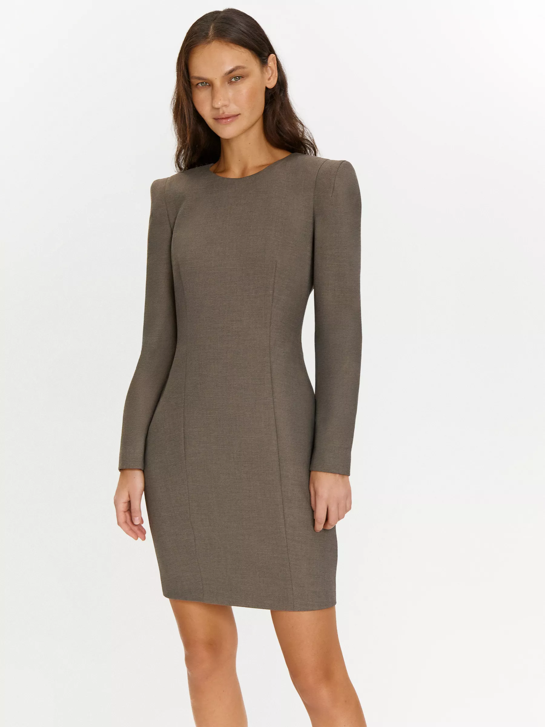 Платье PL1683/choco