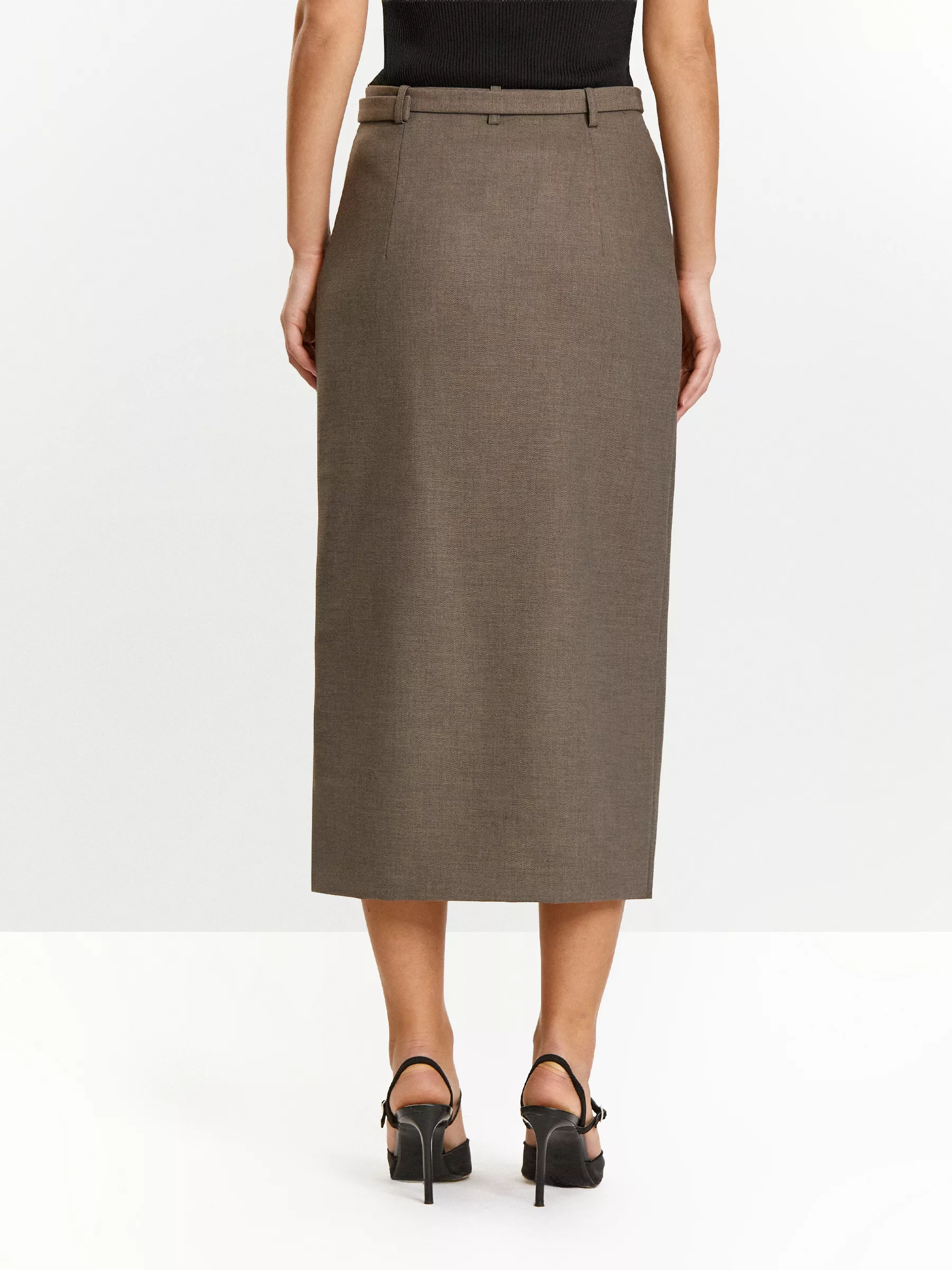 Юбка S1094/choco