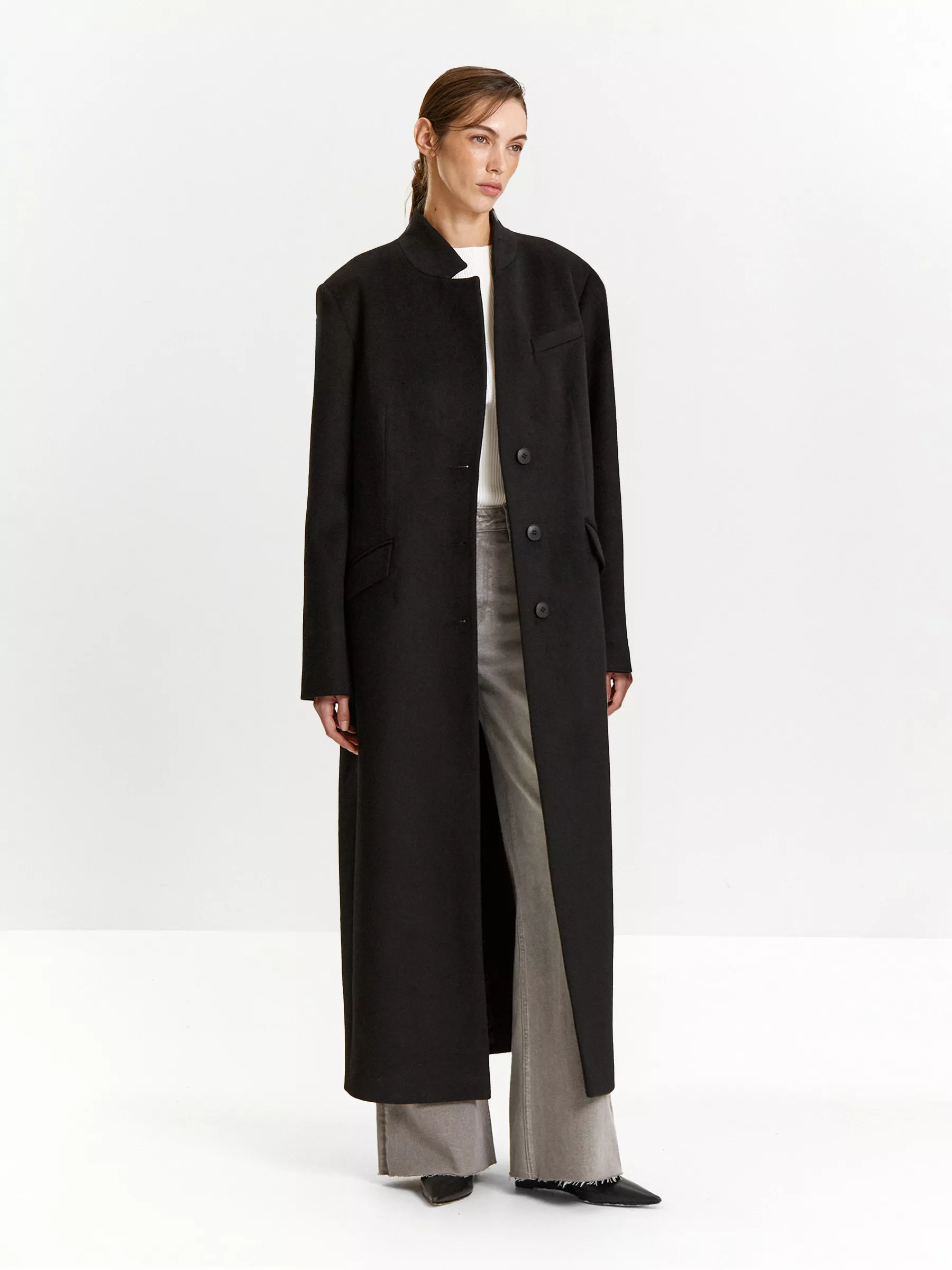 Пальто из шерсти