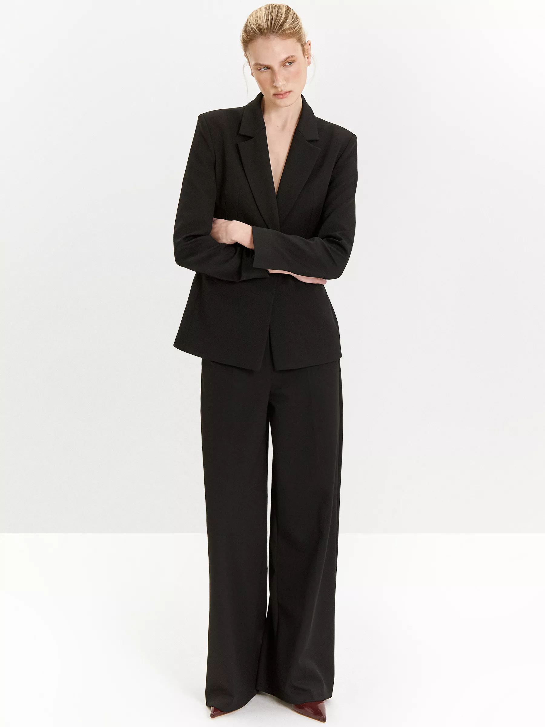 брюки широкого кроя