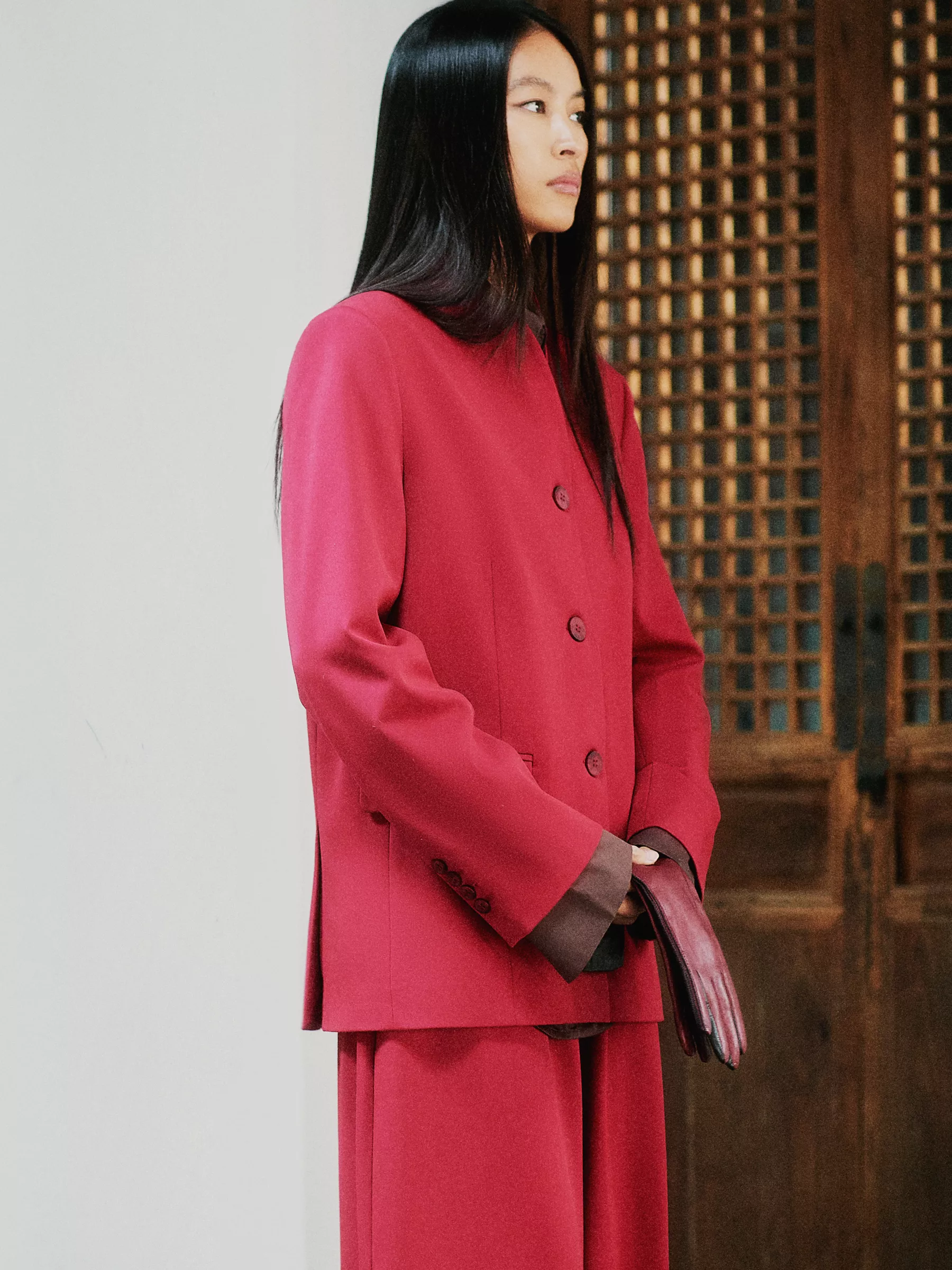 Жакет без лацканов