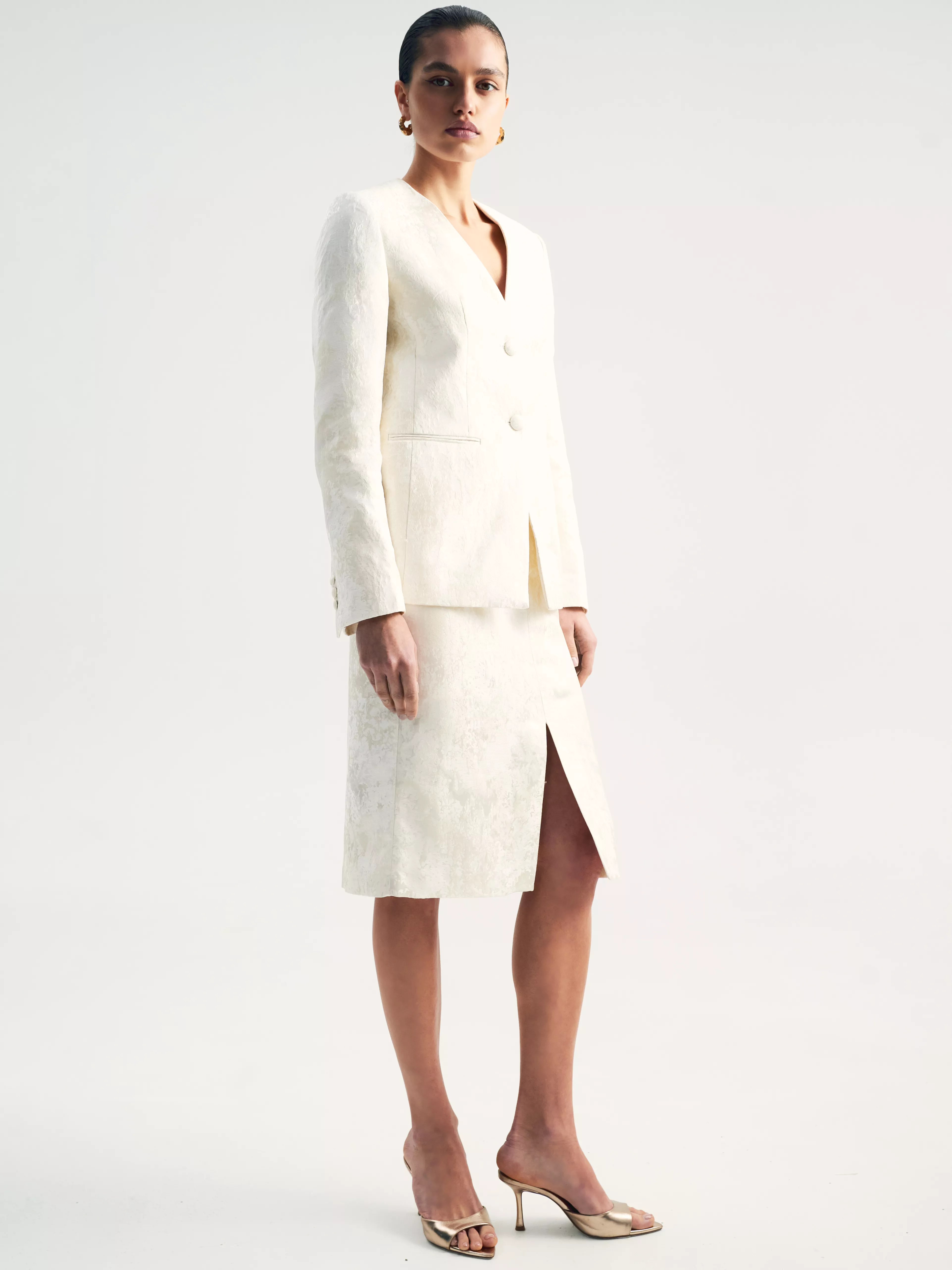 Юбка из жаккарда