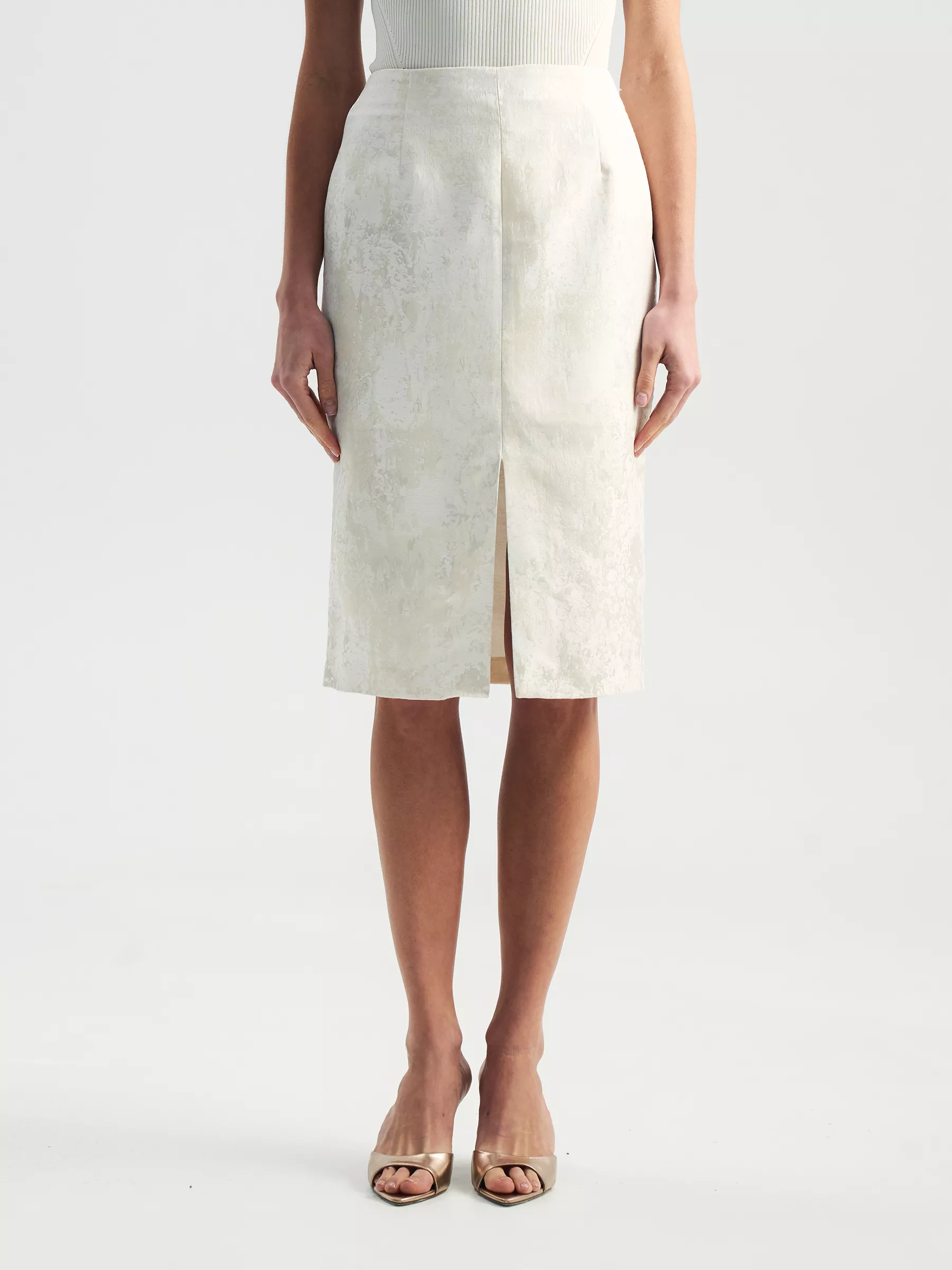 Юбка из жаккарда