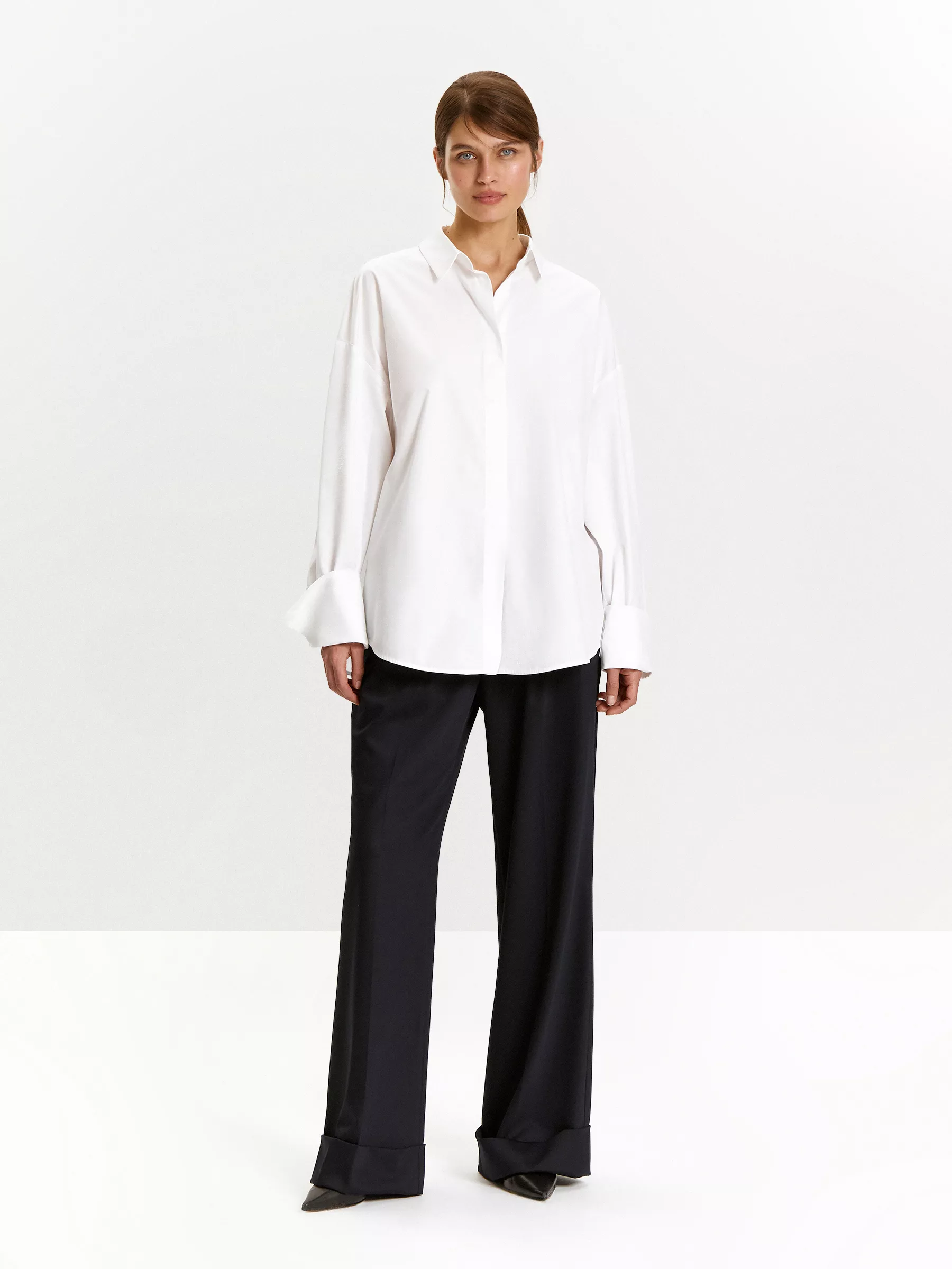 Рубашка удлиненная