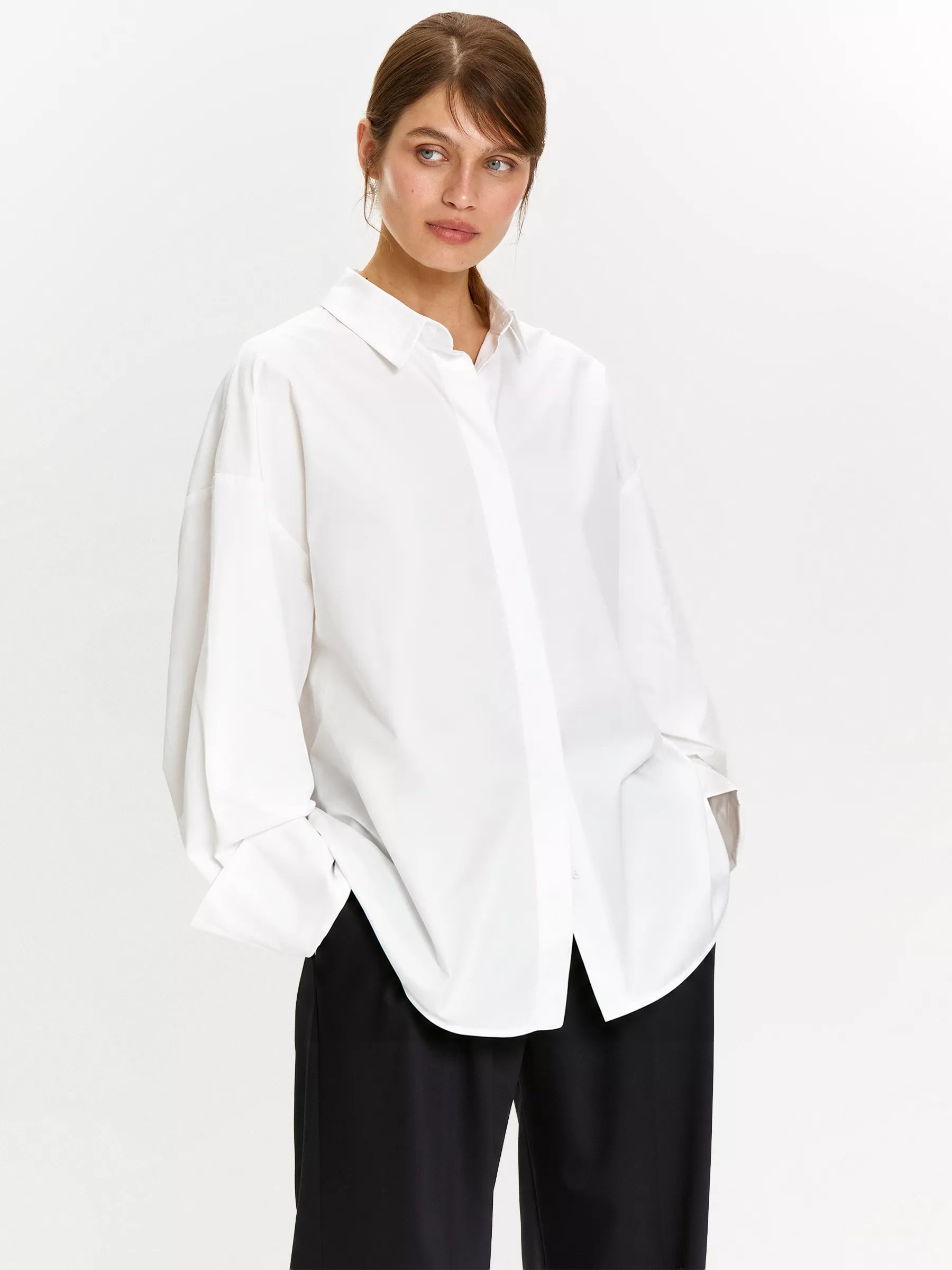 Рубашка удлиненная