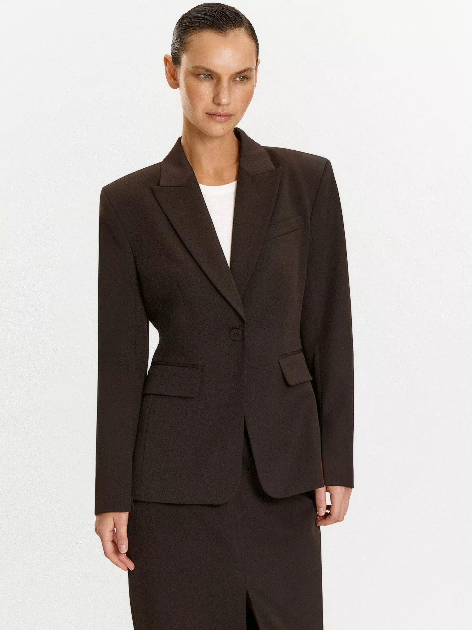 жакет приталенный