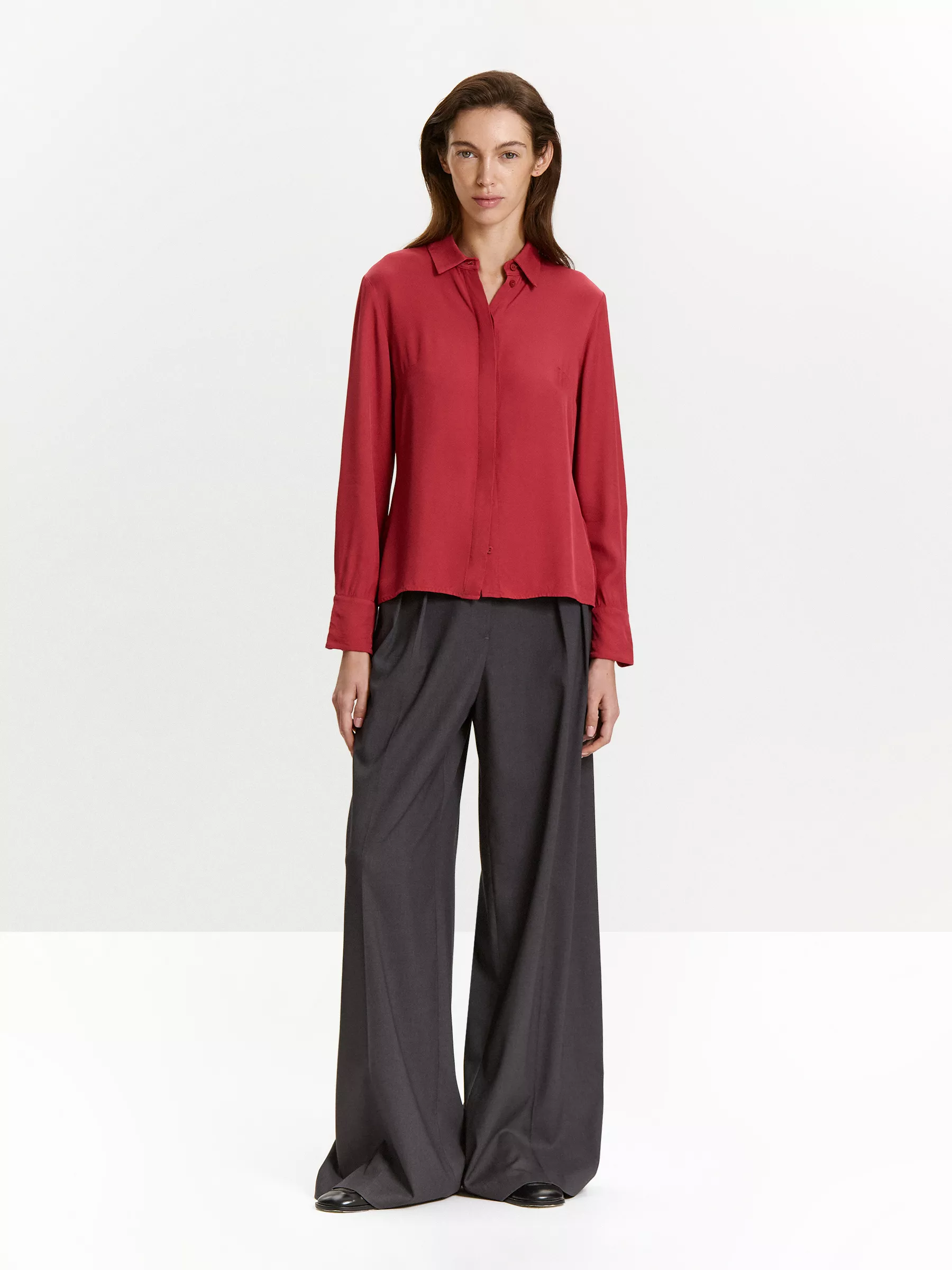 Рубашка B3249/framboise