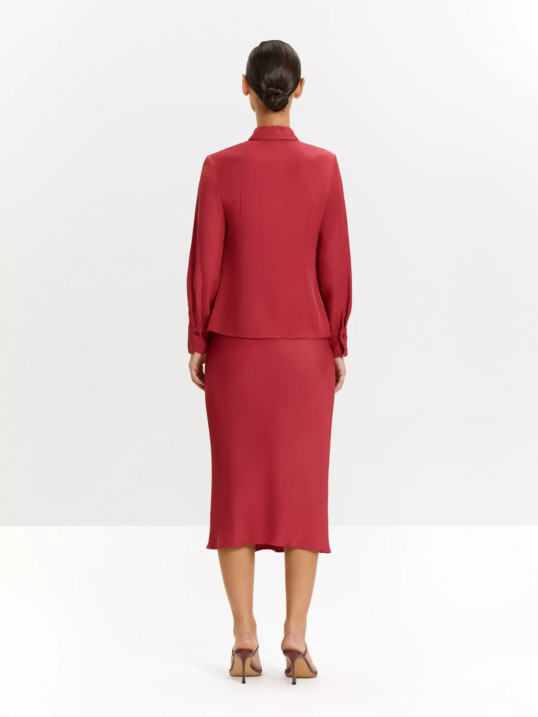 Рубашка B3249/framboise