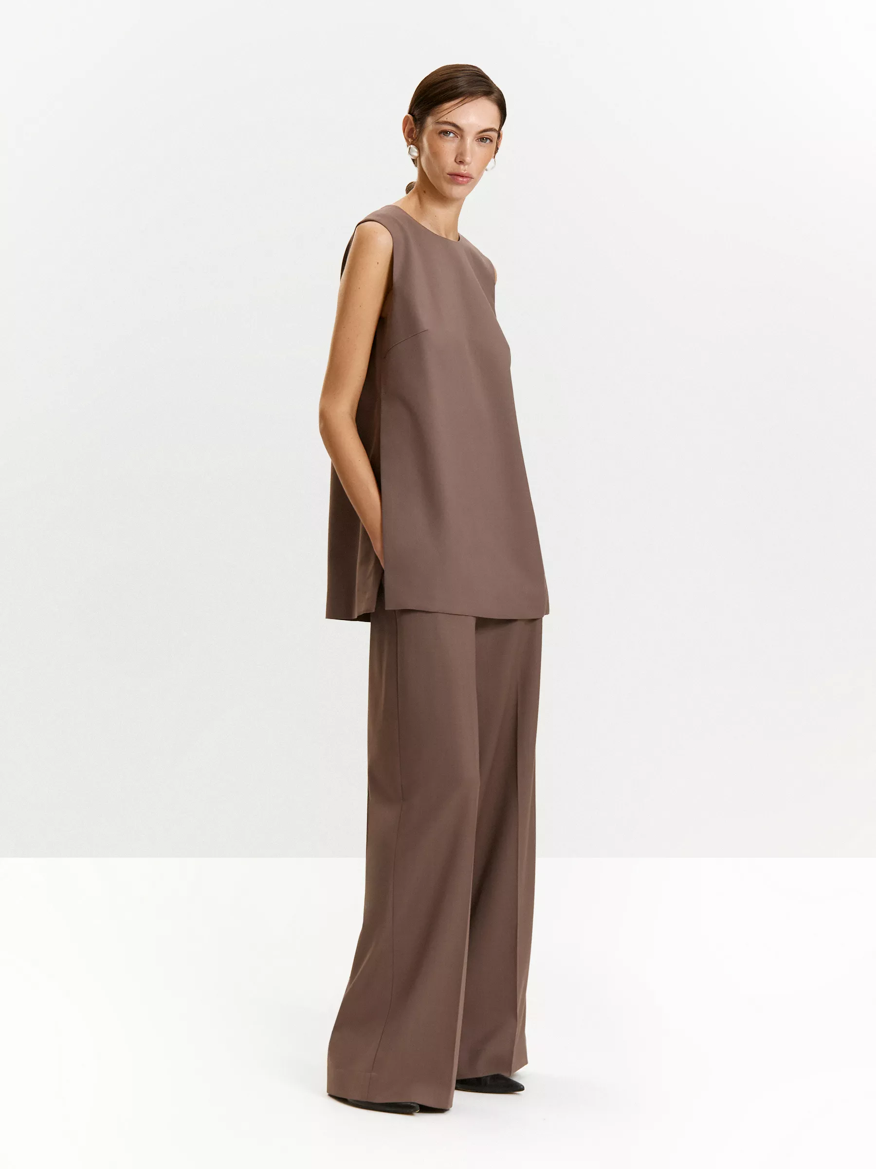 Блузка B3070/trufel