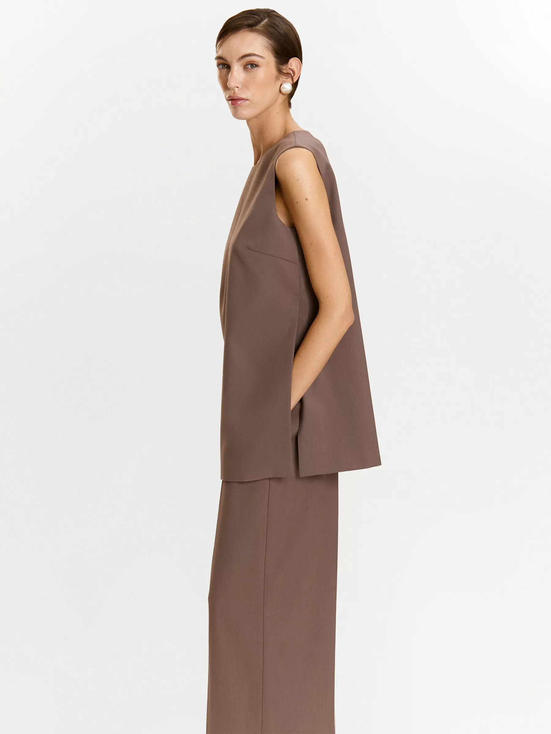 Блузка B3070/trufel