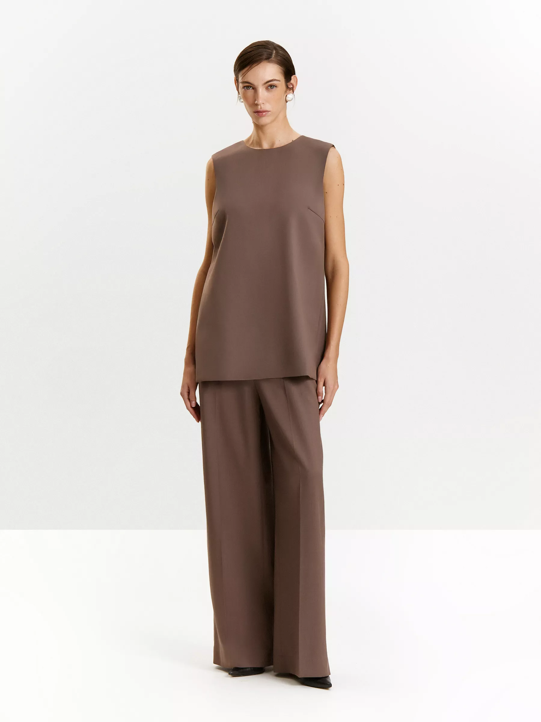 Брюки D289/trufel