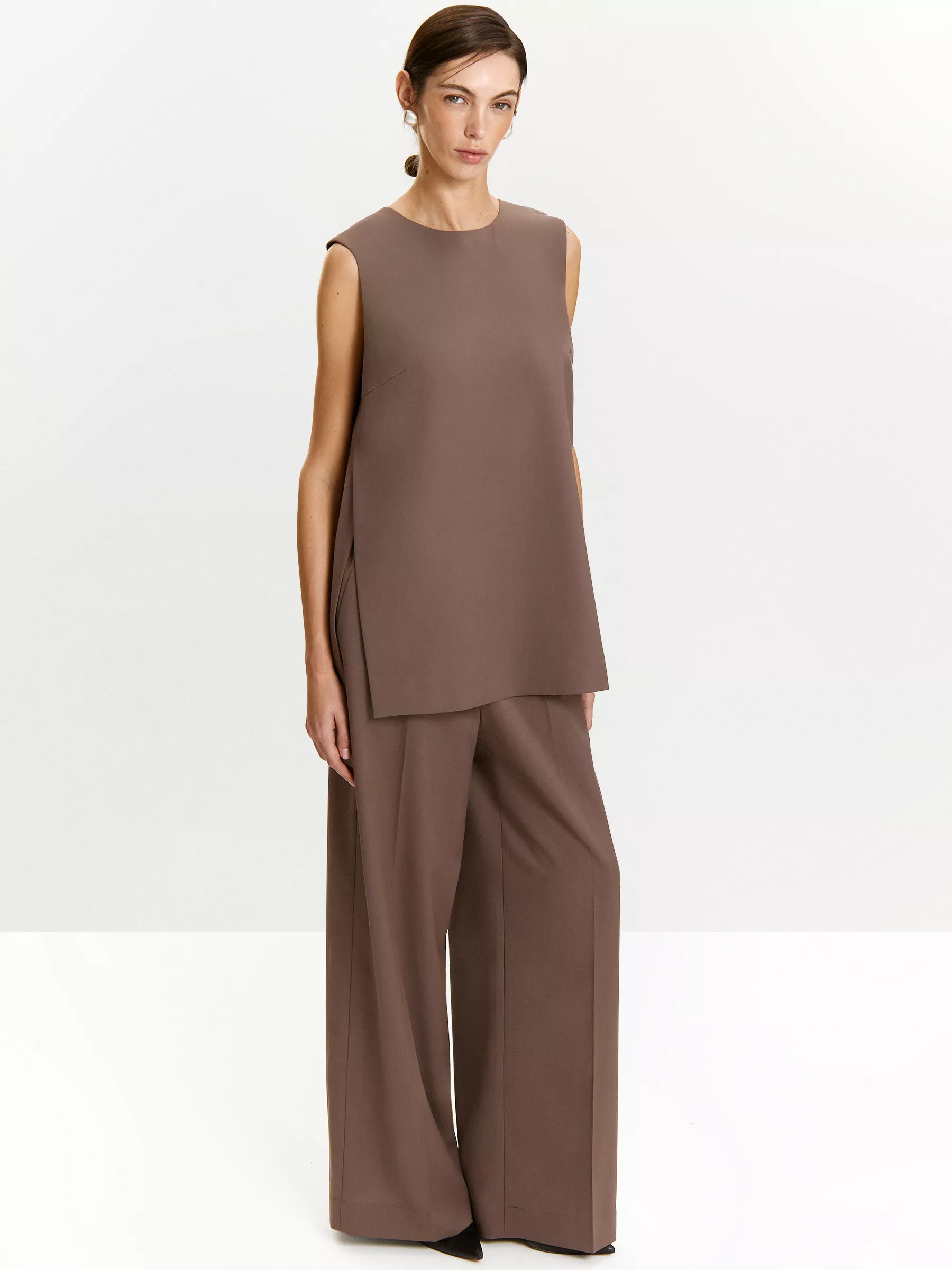 Брюки D289/trufel