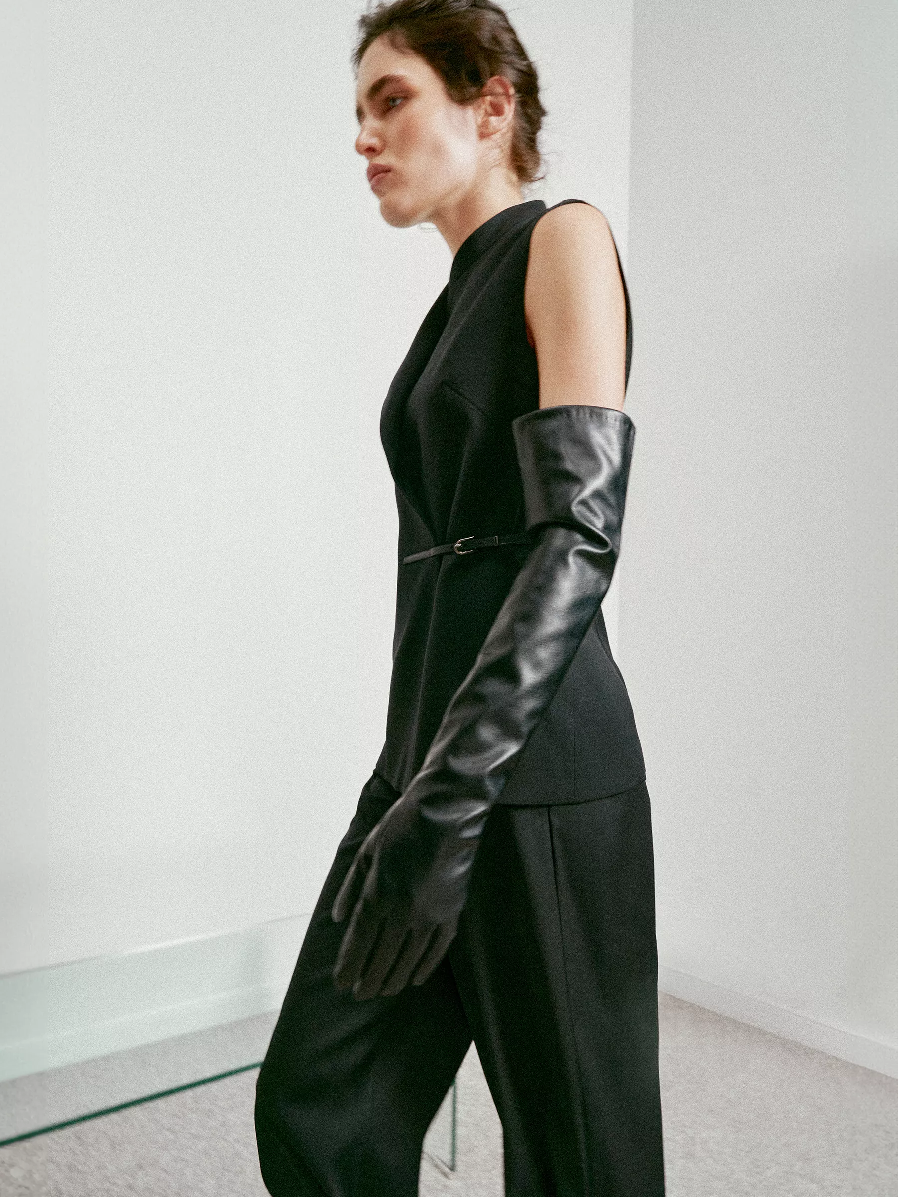 Жилет удлиненный