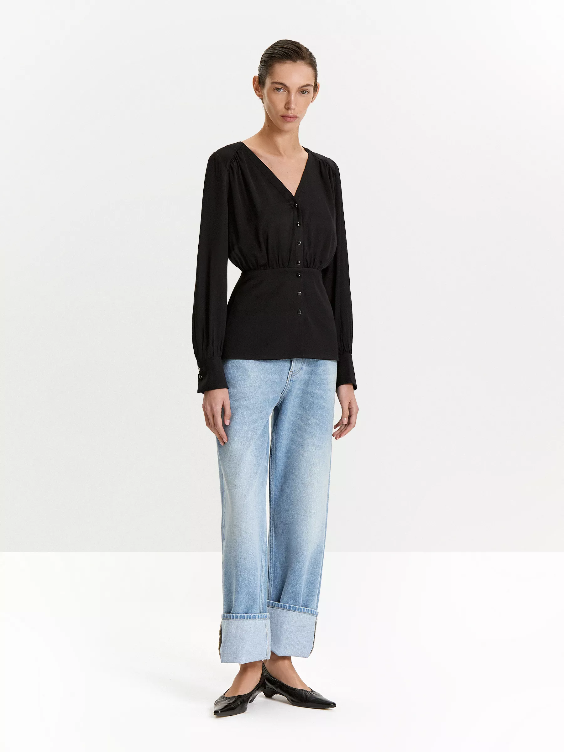 Рубашка B3139/kitri